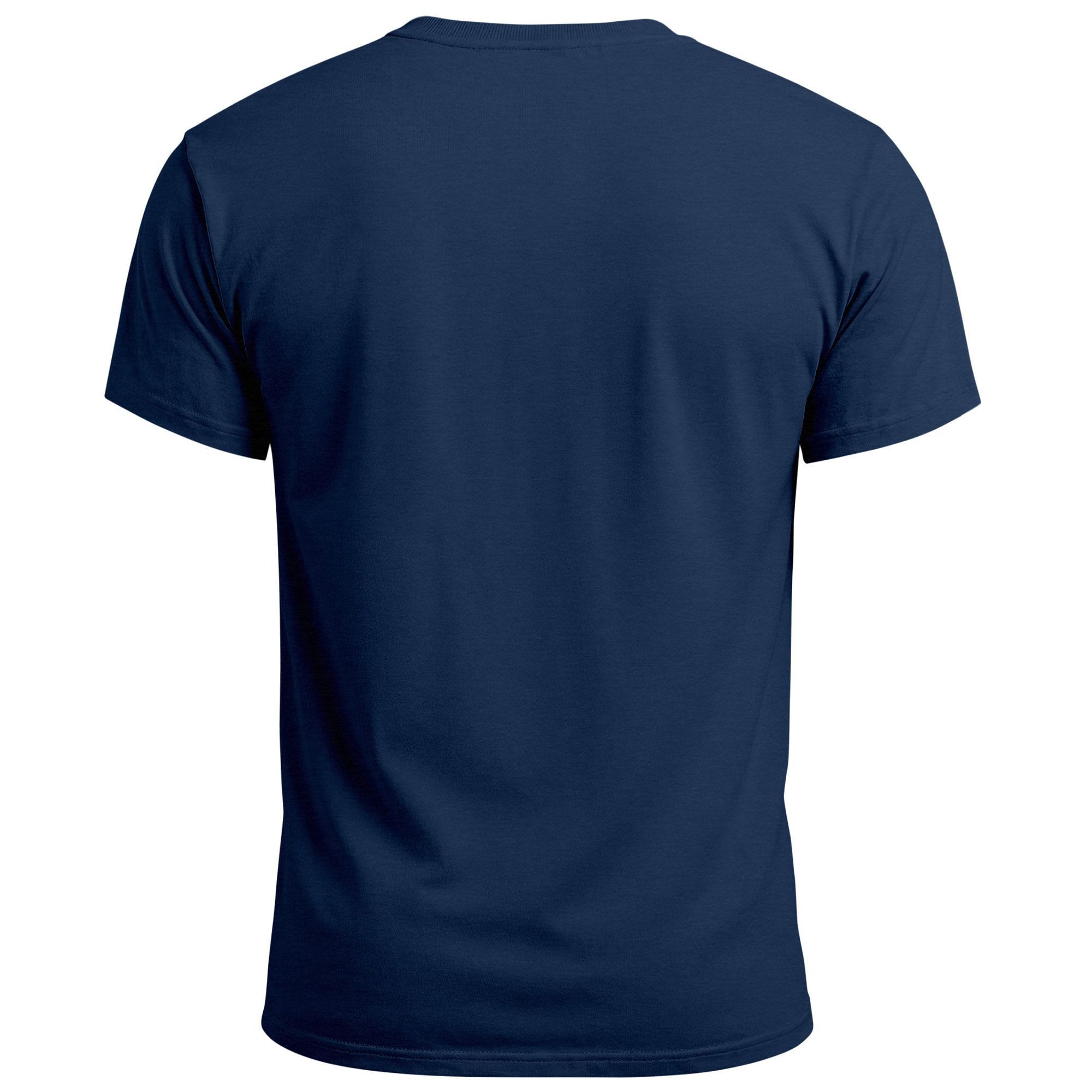 Neverless Print-Shirt Herren T-Shirt mit Camping Print Freizeitshirt Grafik Lineart Berge mit Print – Bild 3 von 4