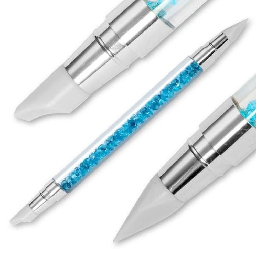 Nailart-Pinsel Silikon Gummi Pinsel Nailart Tool