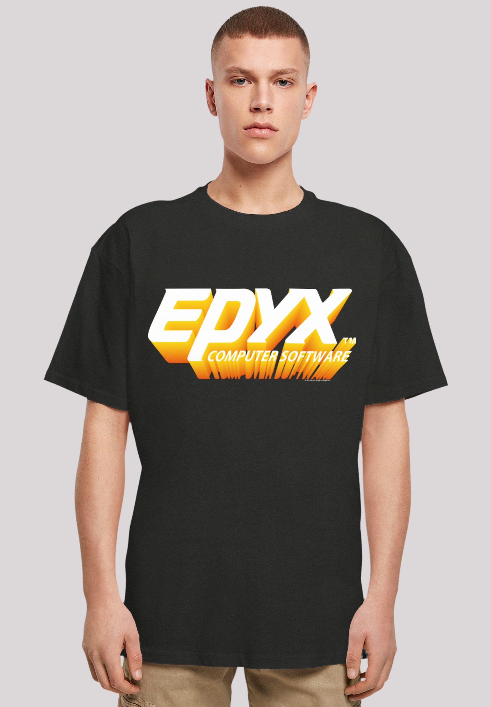 F4NT4STIC 3D schwarz T-Shirt EPYX Logo Print