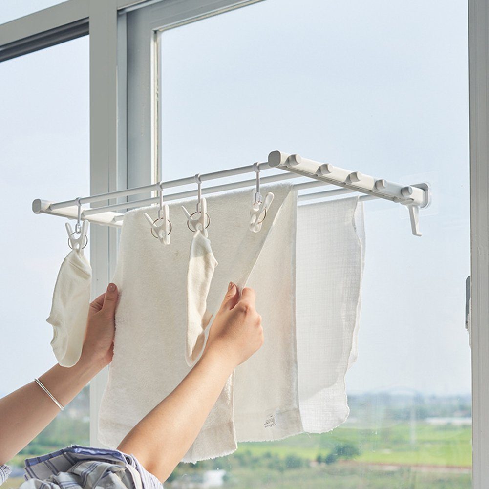 Kleiderbügel Einziehbare Für Innen- Blusmart Den Wäscheständer 600 Zusammenklappbare, Kleiderbügel Und,