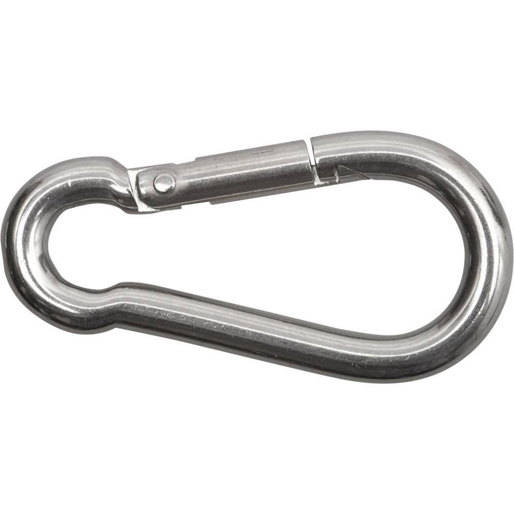 Karabiner Feuerwehrkarabinerhaken Edelstahl A4