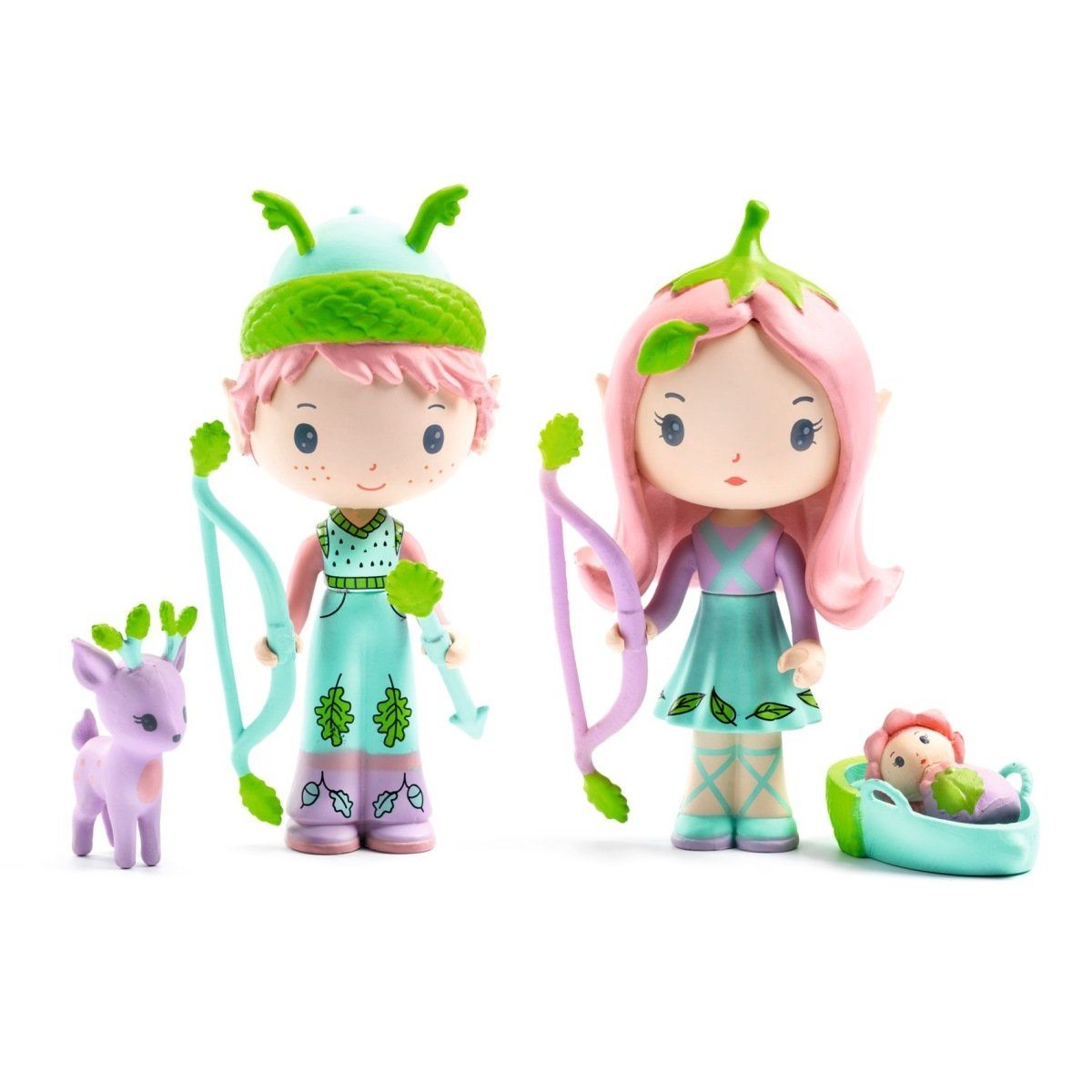 DJECO Spielfigur Tinyly Lily & Sylvestre