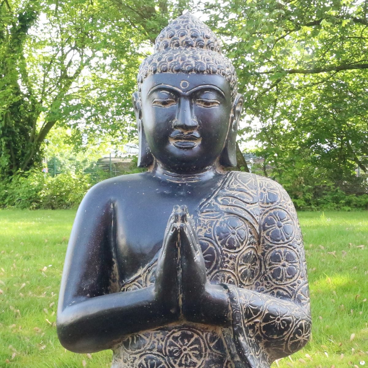 Oriental Galerie Dekofigur Sitzender Buddha Garten günstig online kaufen