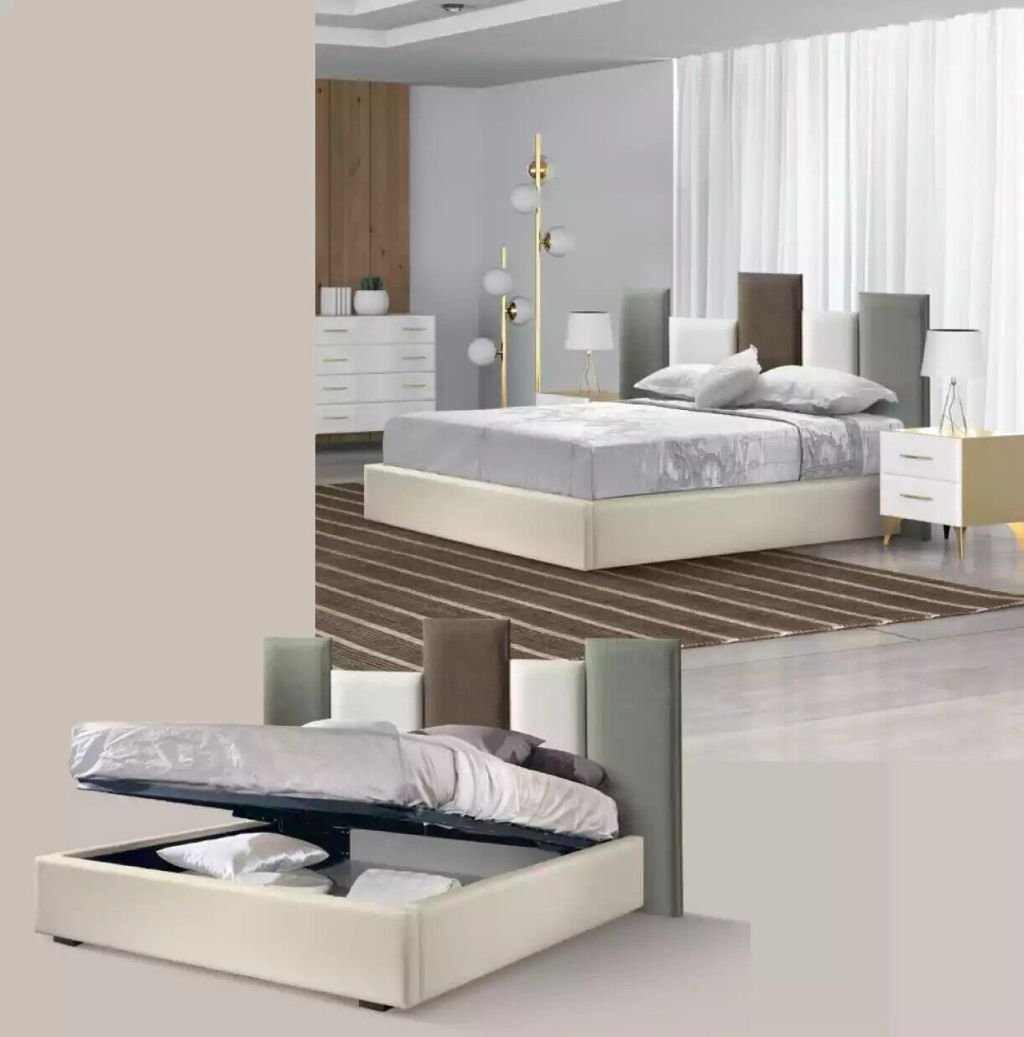 1x Bett Bett Bett), 180x200 Made Italienische nur Bette JVmoebel (1-tlg., Modern Schlafzimmer Möbel stilvolles Italy in