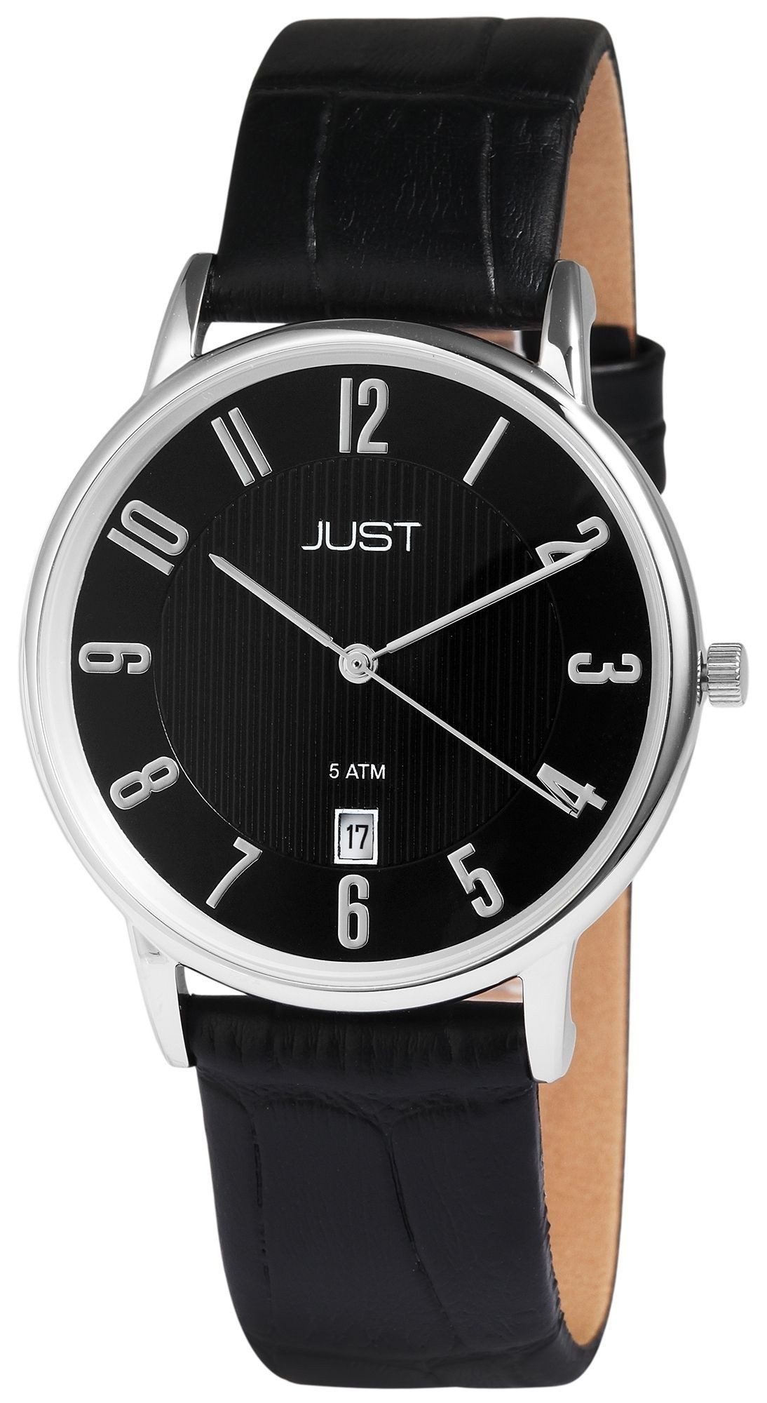 JUST WATCH Quarzuhr Saxton Just Herrenuhr Echtlederband günstig online kaufen