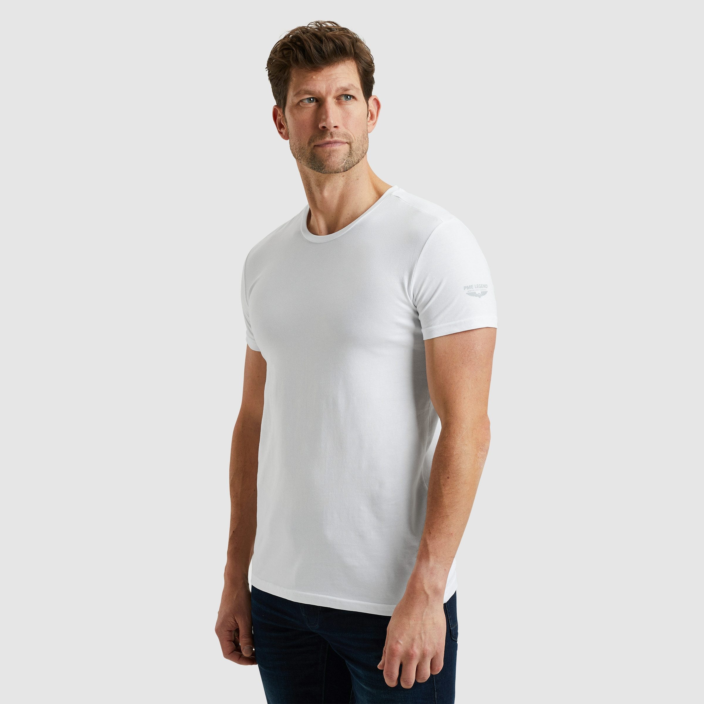PME LEGEND T-Shirt PME 2-packbasict-shirt (Packung, 2-tlg., 2er)