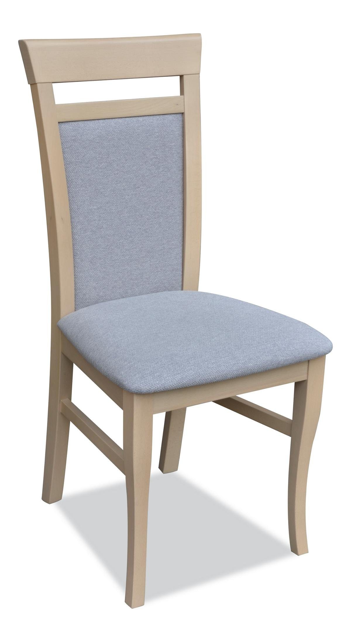 Holzstühle Stuhl, JVmoebel Stühle Stuhl 1x Polster Sessel Design Esszimmer