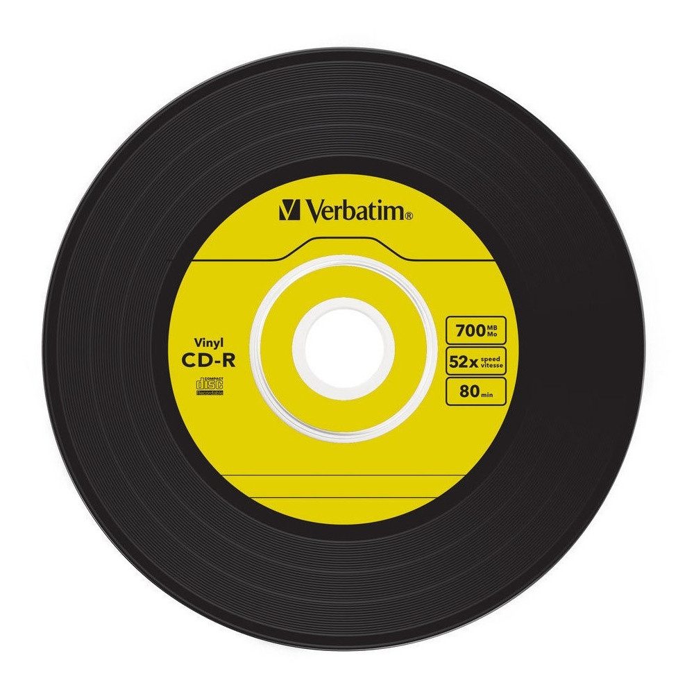 Verbatim CD-Rohling Verbatim CD-R AZO 52x 700MB (10er Slim Case) Rohlinge.