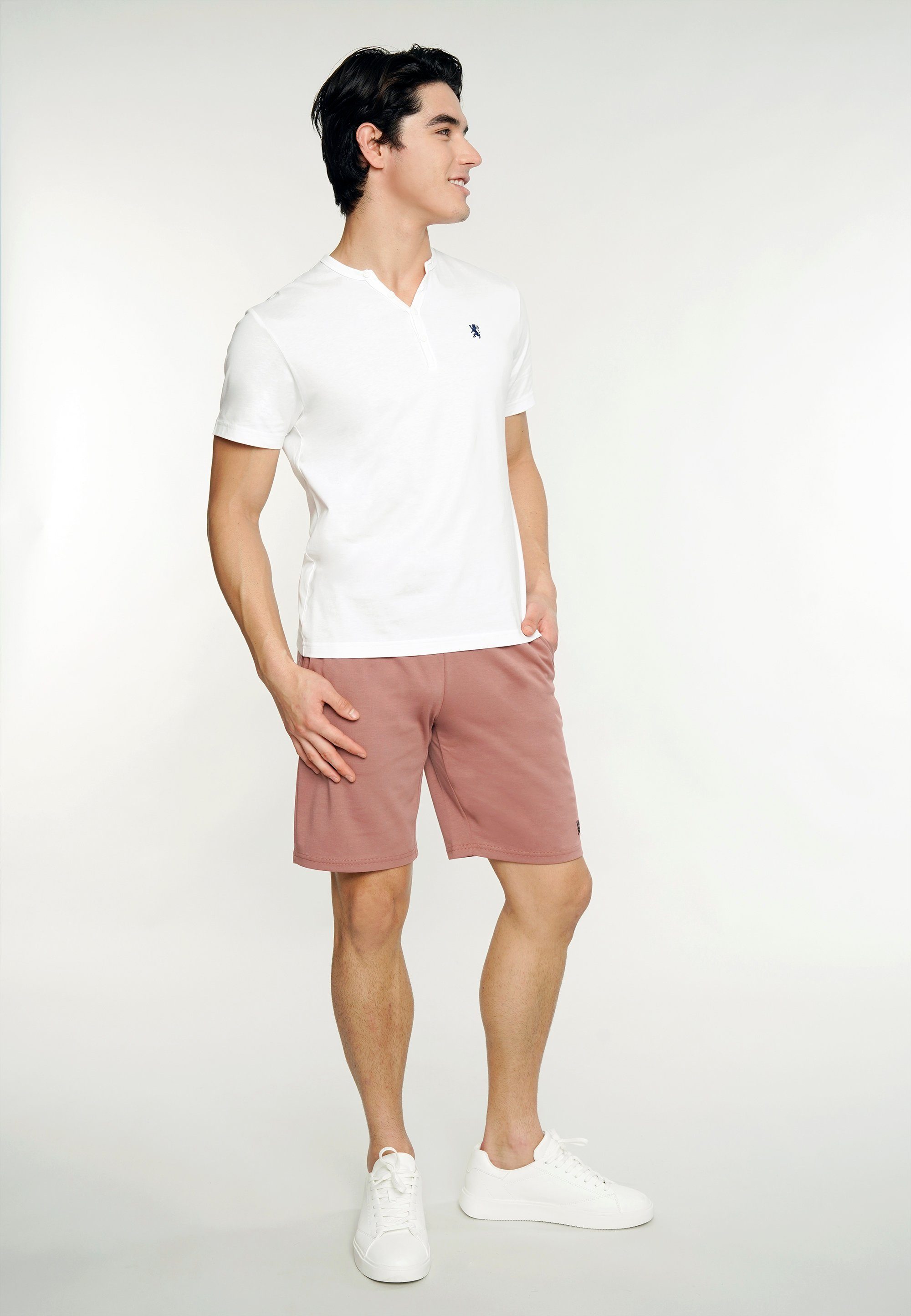 dezenter mit 3D Lion Shorts Stickerei GIORDANO