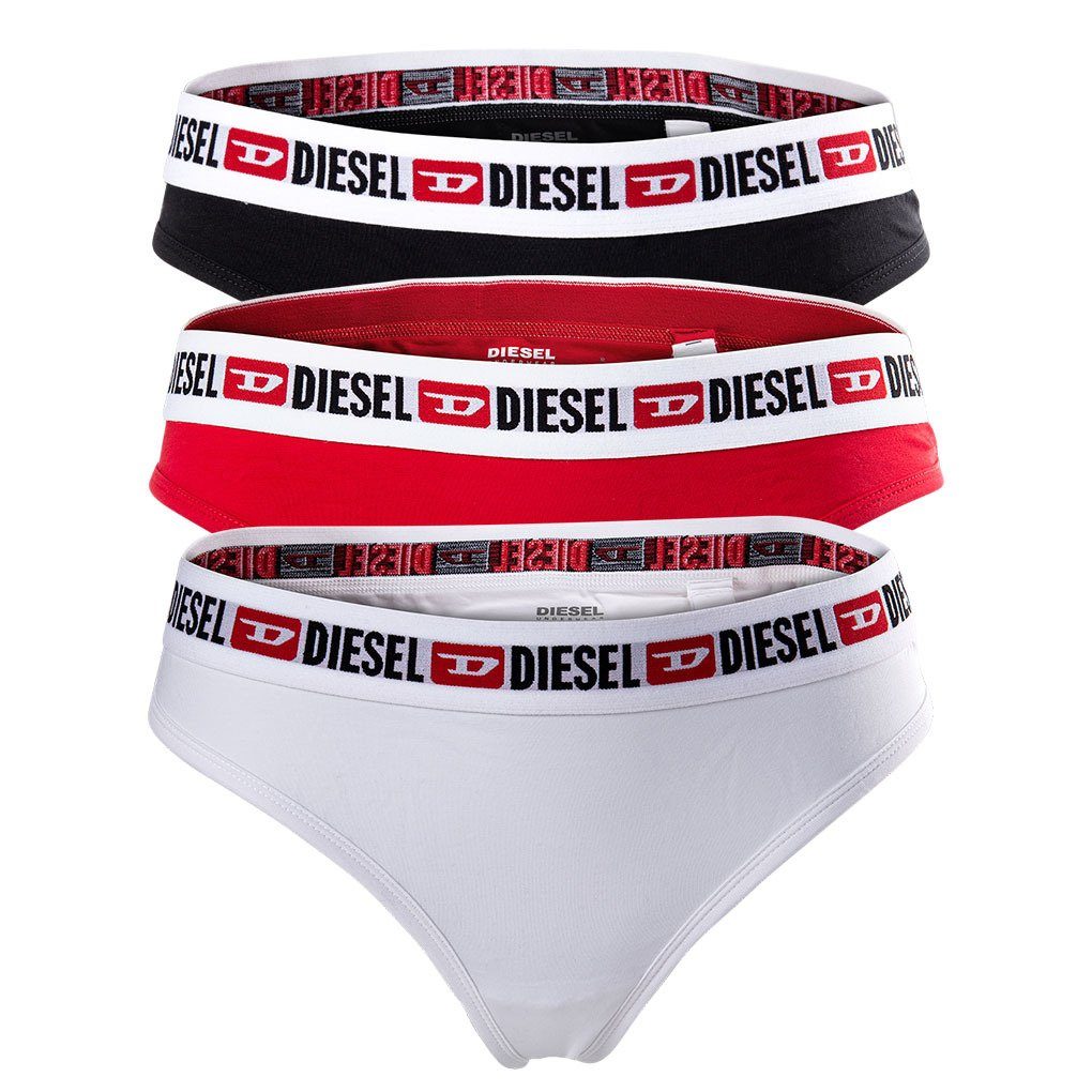 Diesel Damen Unterwäsche 3er Pack – Bequeme Funktionswäsche Im Urbanen Streetwear-Style
