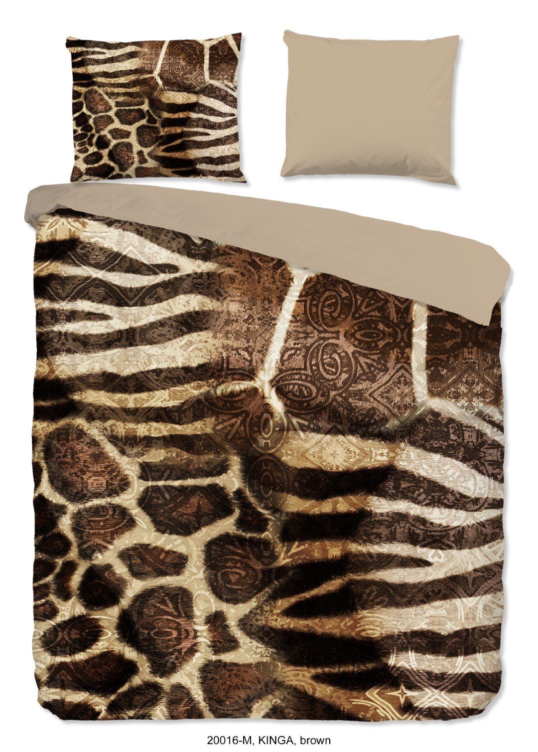 PURE luxury collection Bettwäsche KINGA Bettwäsche-Set Bettbezug & Kissenbe günstig online kaufen