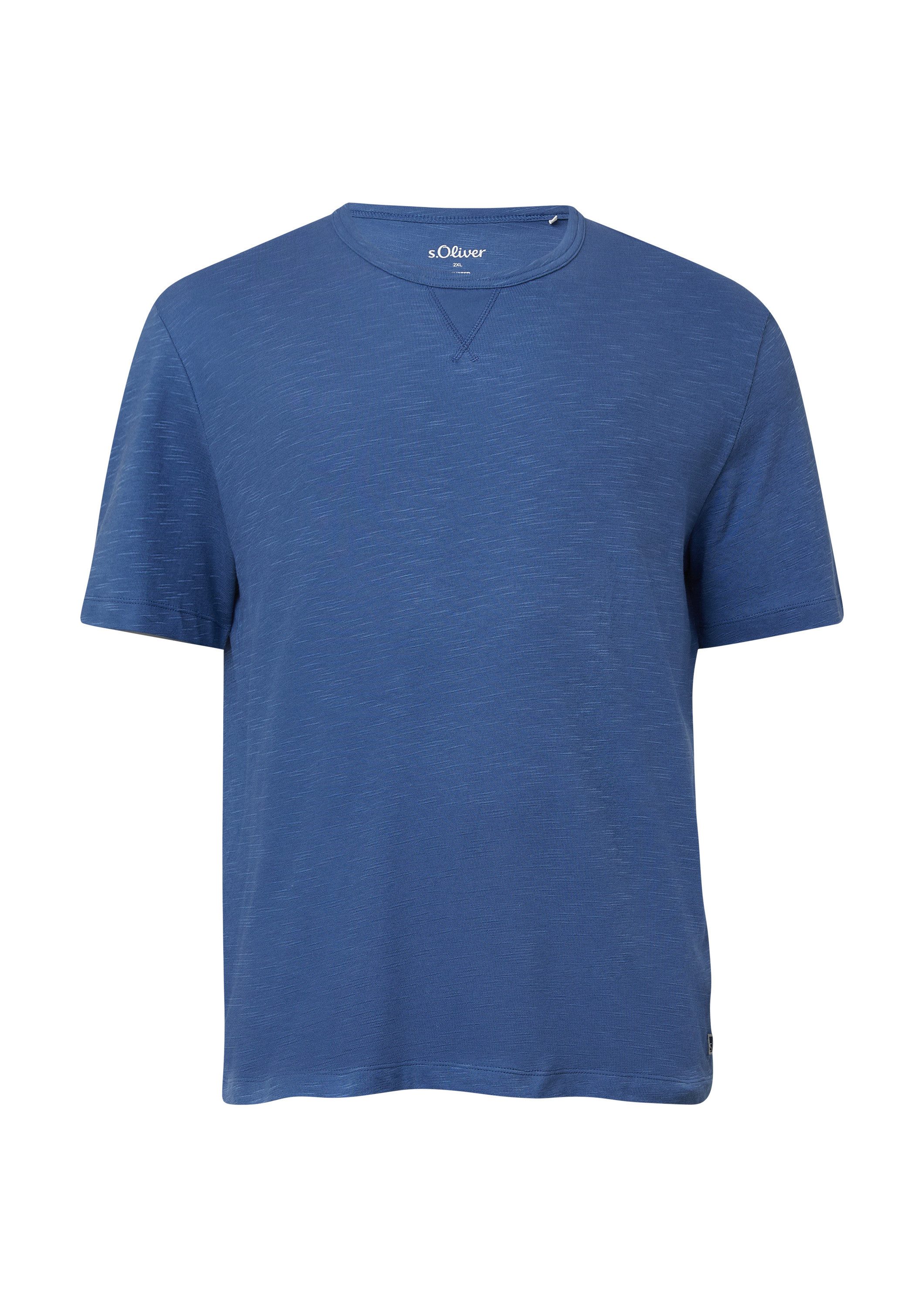 s.Oliver Kurzarmshirt T-Shirt T-Shirt aus Heavy günstig online kaufen