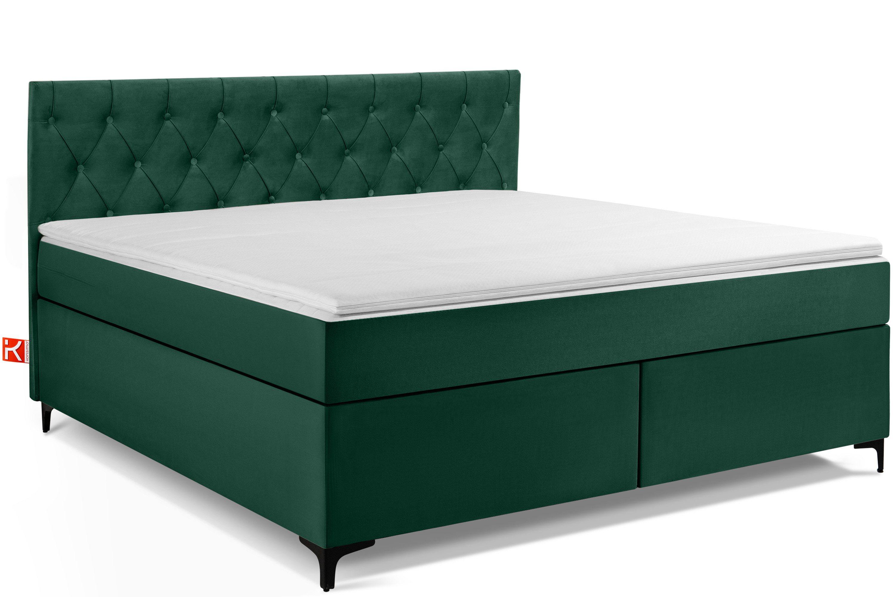KONSIMO® Polsterbett ARDEA Boxspringbett, ultimativer Komfort, günstig online kaufen