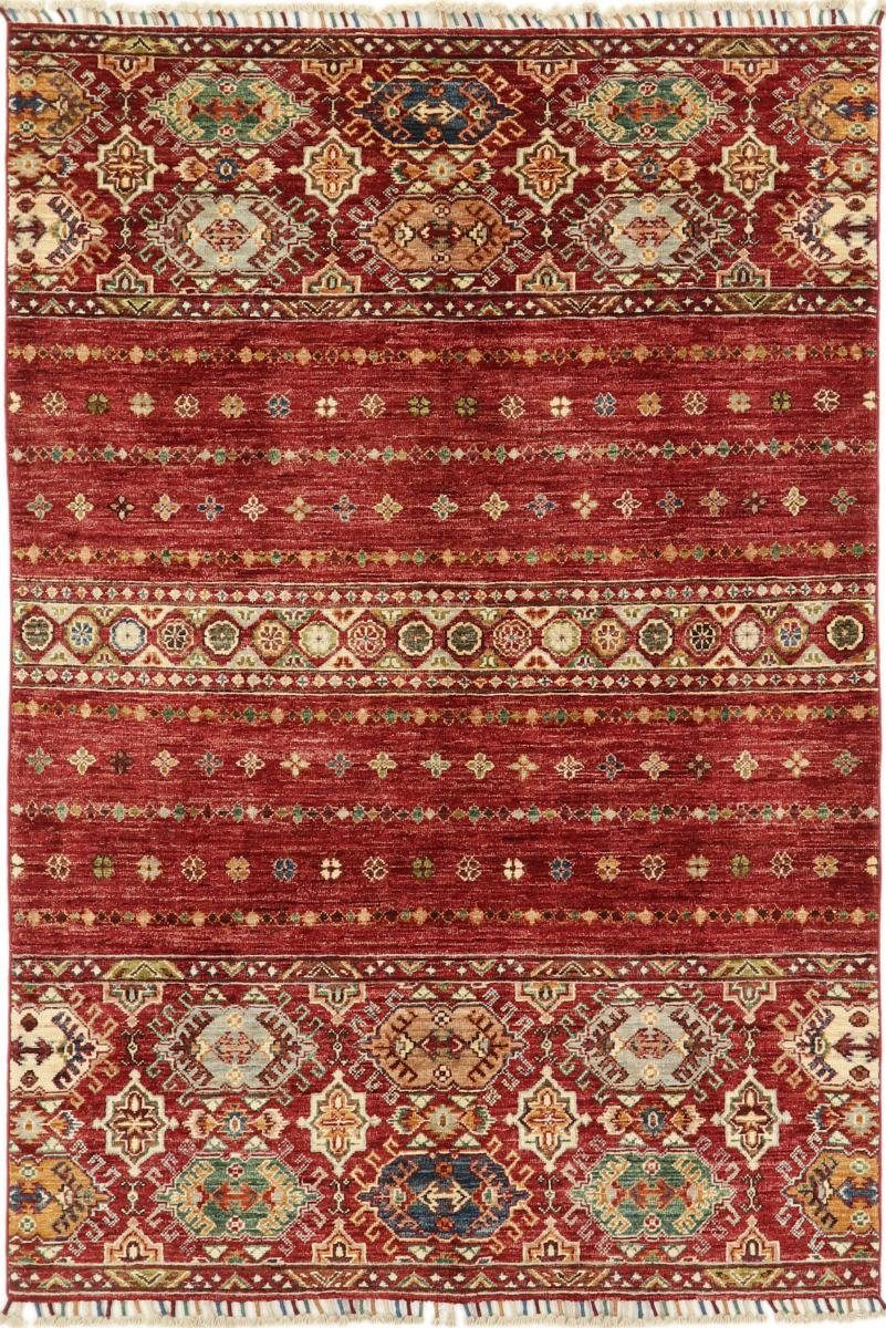 Orientteppich Arijana Shaal 131x190 Handgeknüpfter Orientteppich, Nain Trading, rechteckig, Höhe: 5 mm