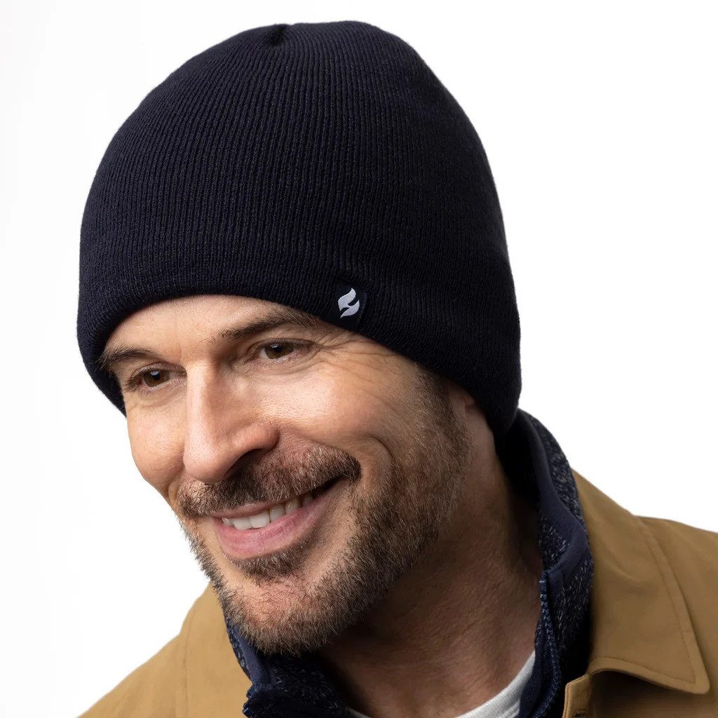 Strickmütze Herren Beanie Thermomütze