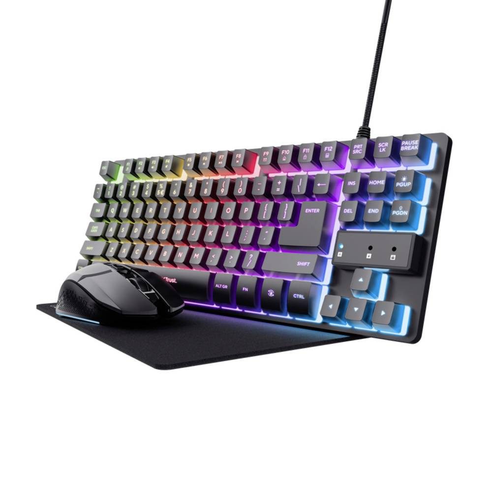 3in1 Gaming-Set BLK DE Tastatur- und Maus-Set