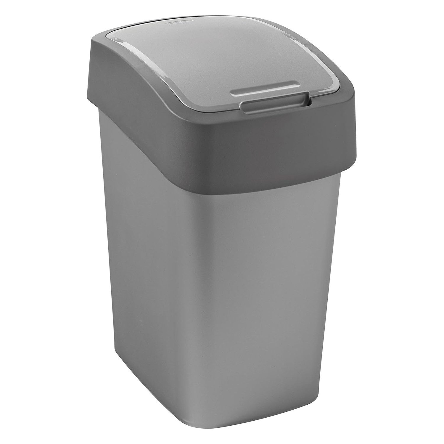 Curver Mülleimer, Flip Bin 25L Abfallbehälter für Recycling