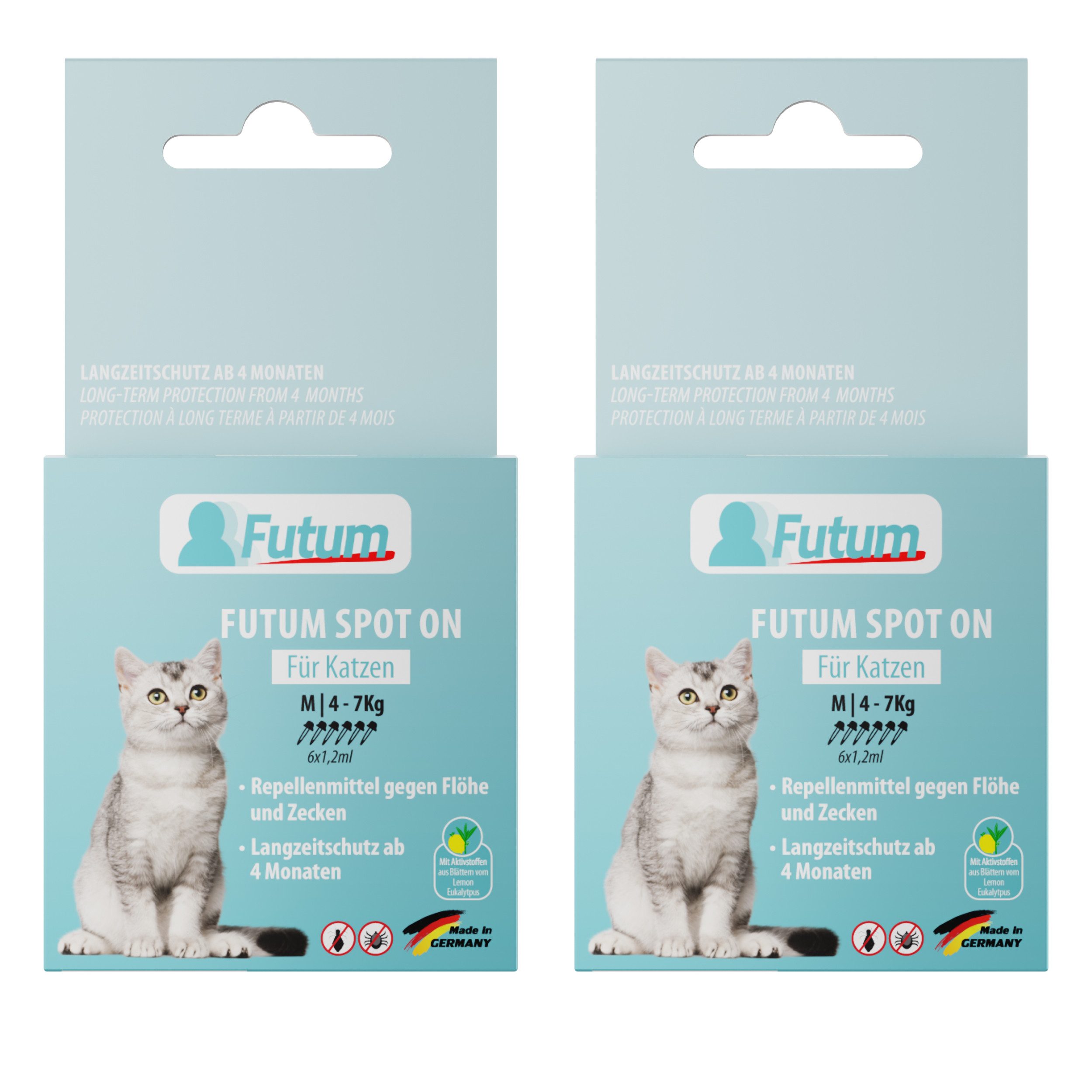 Zeckenschutzmittel Spot on für Katzen