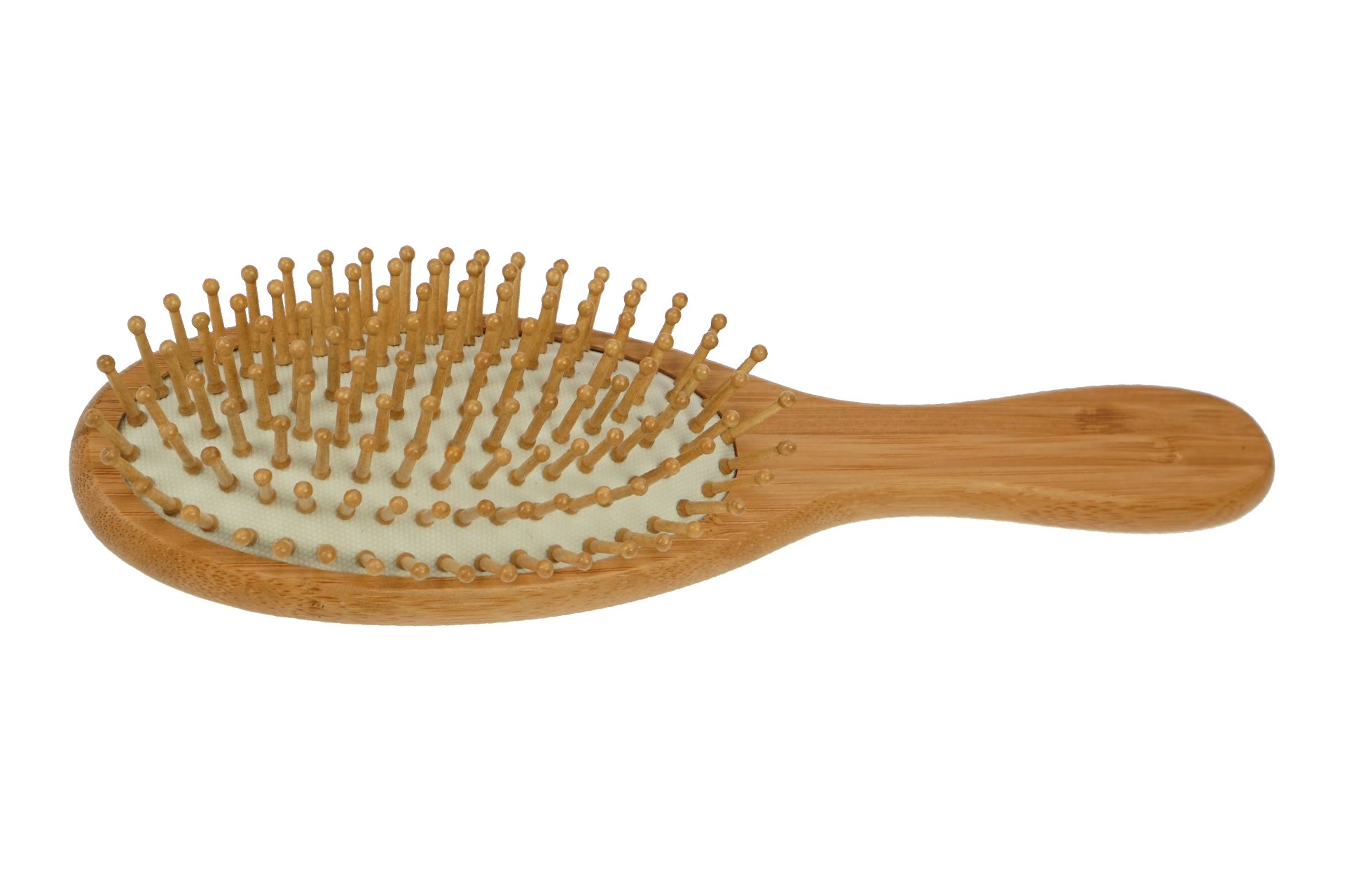 Fantasia Beauty Haarbürste Haarbürste, Bambus-Holz, Holzstifte mit Noppen, 23 x 6,5 cm, 1-tlg., Bambus-Holz, Vegan