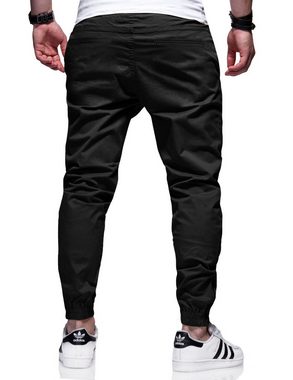 behype Chinohose BHFORLI Herren Chino Jogger Jeans Hose Freizeithose