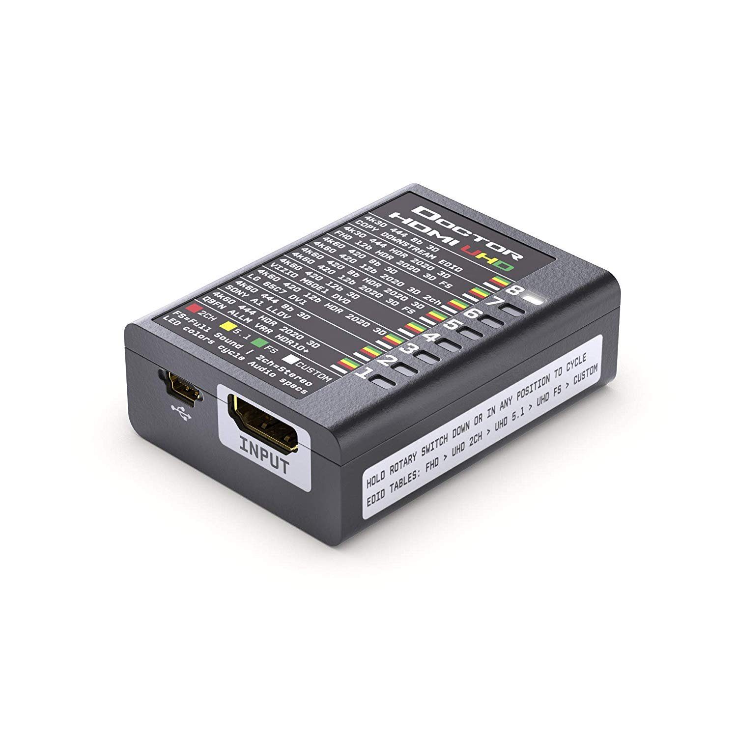 HDFury HDF0130 Dr. HDMI 4K - HDMI EDID Manager / Emulator, löst alle Video-Adapter
