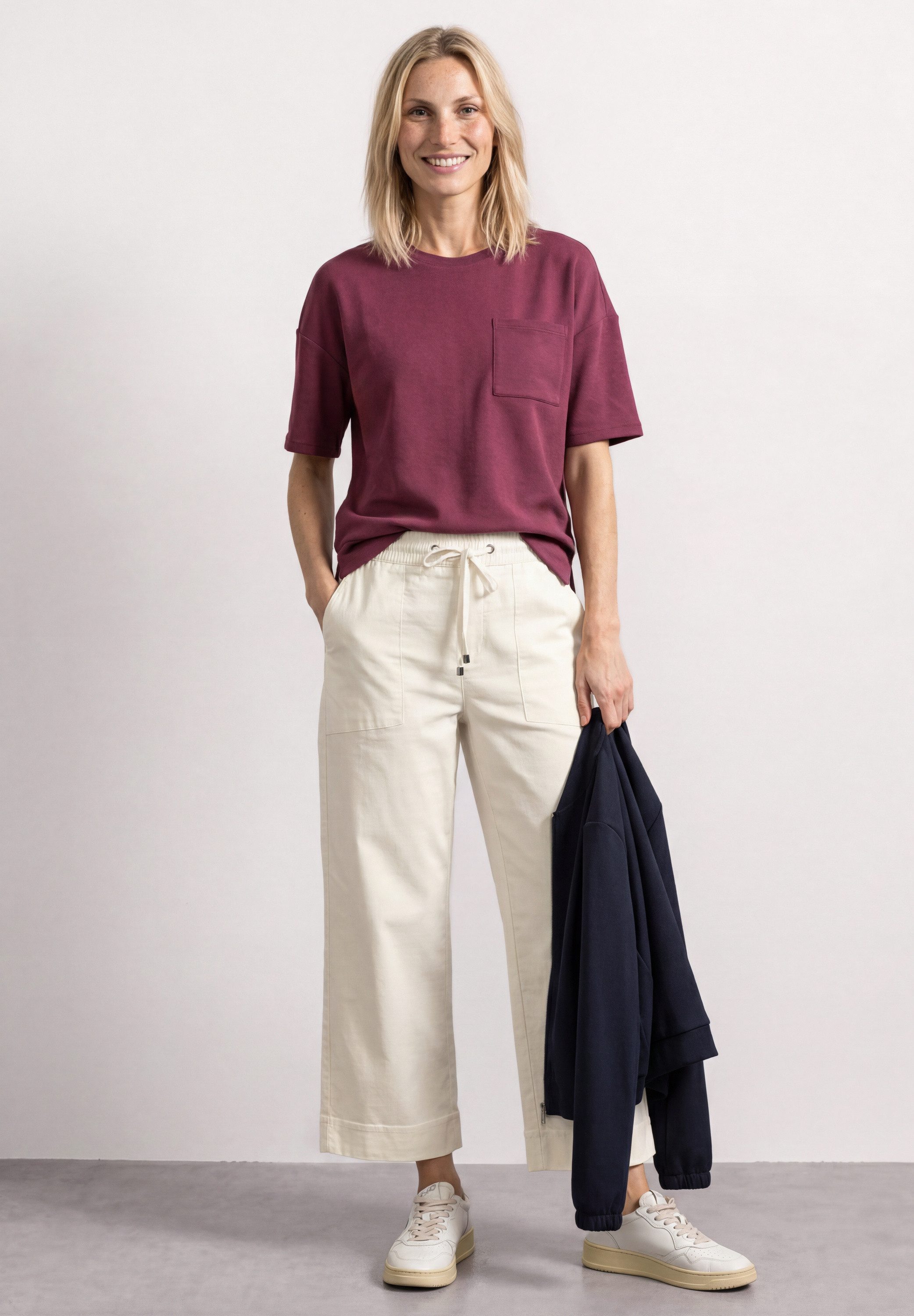 STREET ONE T-Shirt im soften Baumwoll-Mix – Bild 3 von 5