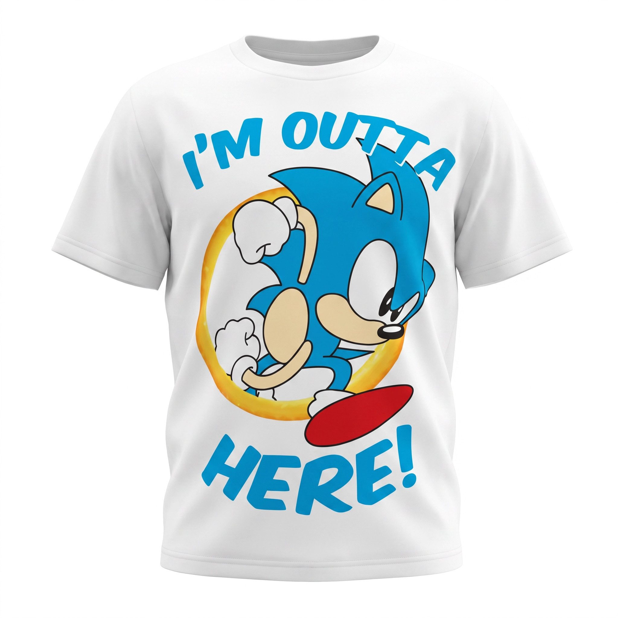Sonic The Hedgehog Print-Shirt Sonic The Hedgehog Kinder Junge kurzarm T-Shirt Shirt Gr. 104 bis 134, Baumwolle