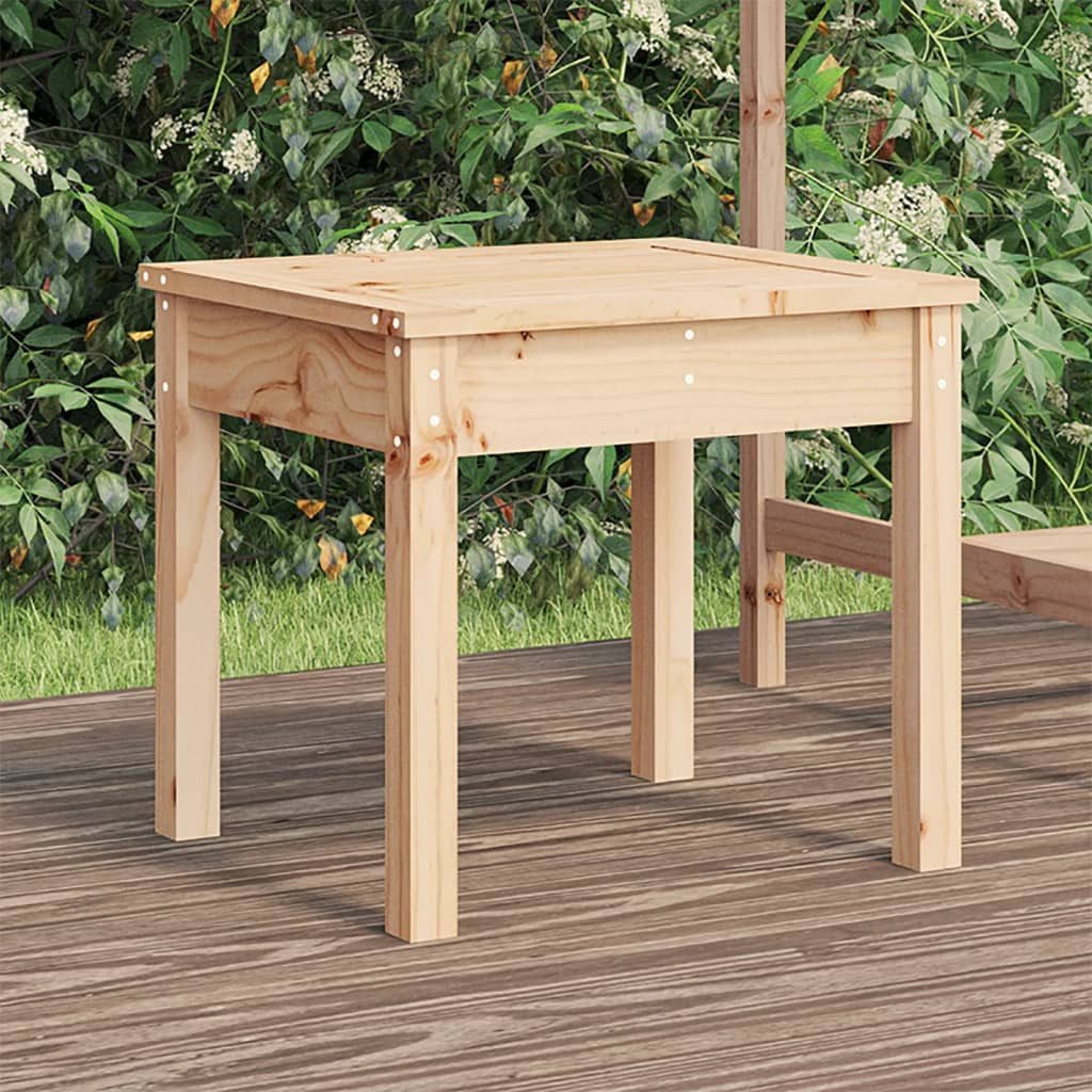 furnicato Gartenbank 50x44x45 cm Massivholz Kiefer günstig online kaufen