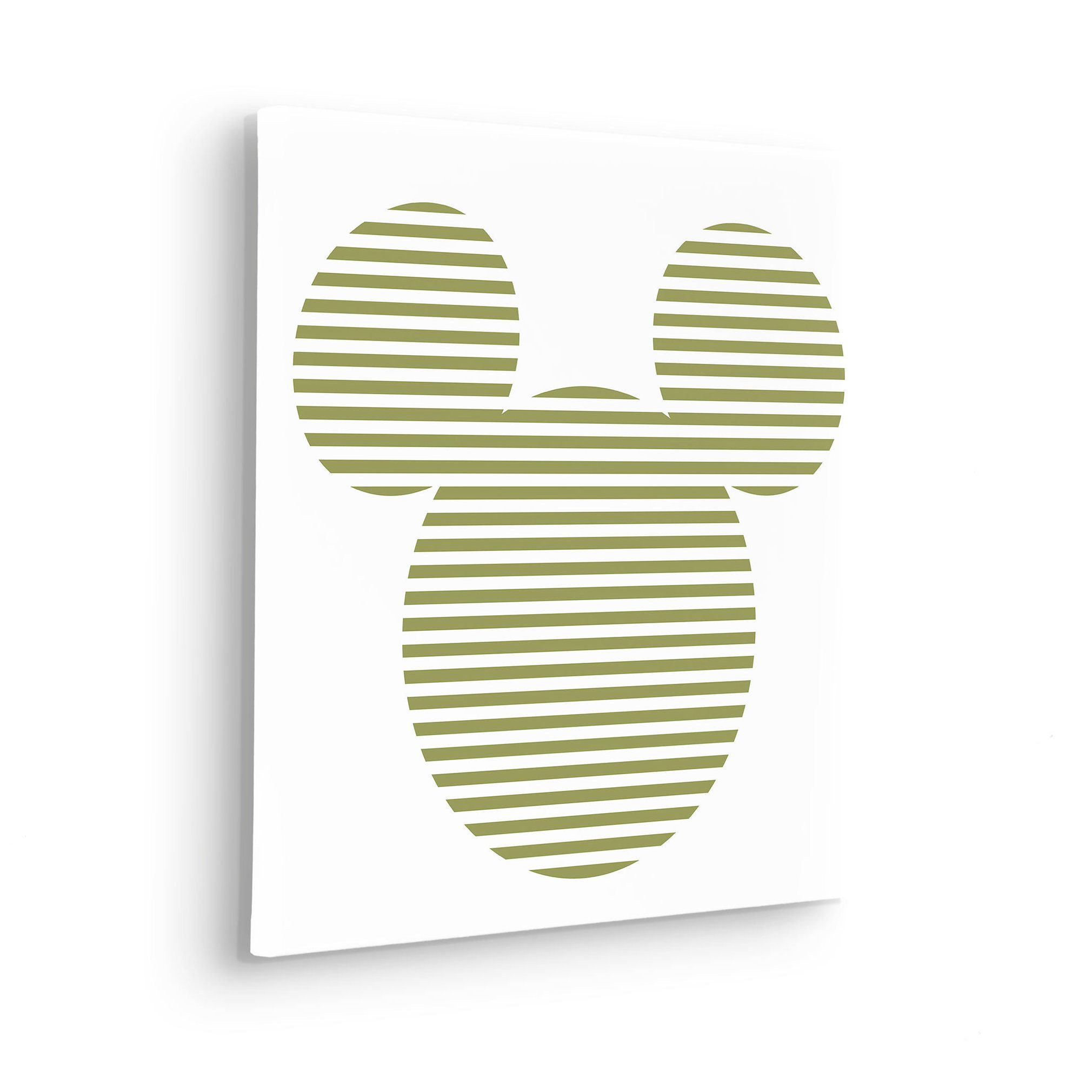 Komar Leinwandbild Mickey Horizontal Stripes