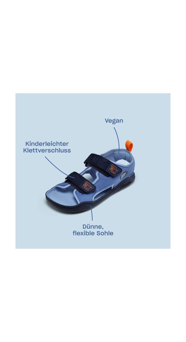 Affenzahn Vegan Airy Sandale nach Barfußschuhprinzip