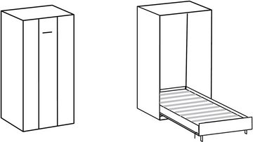 Wimex Schrankbett Juist vertikal klappbar