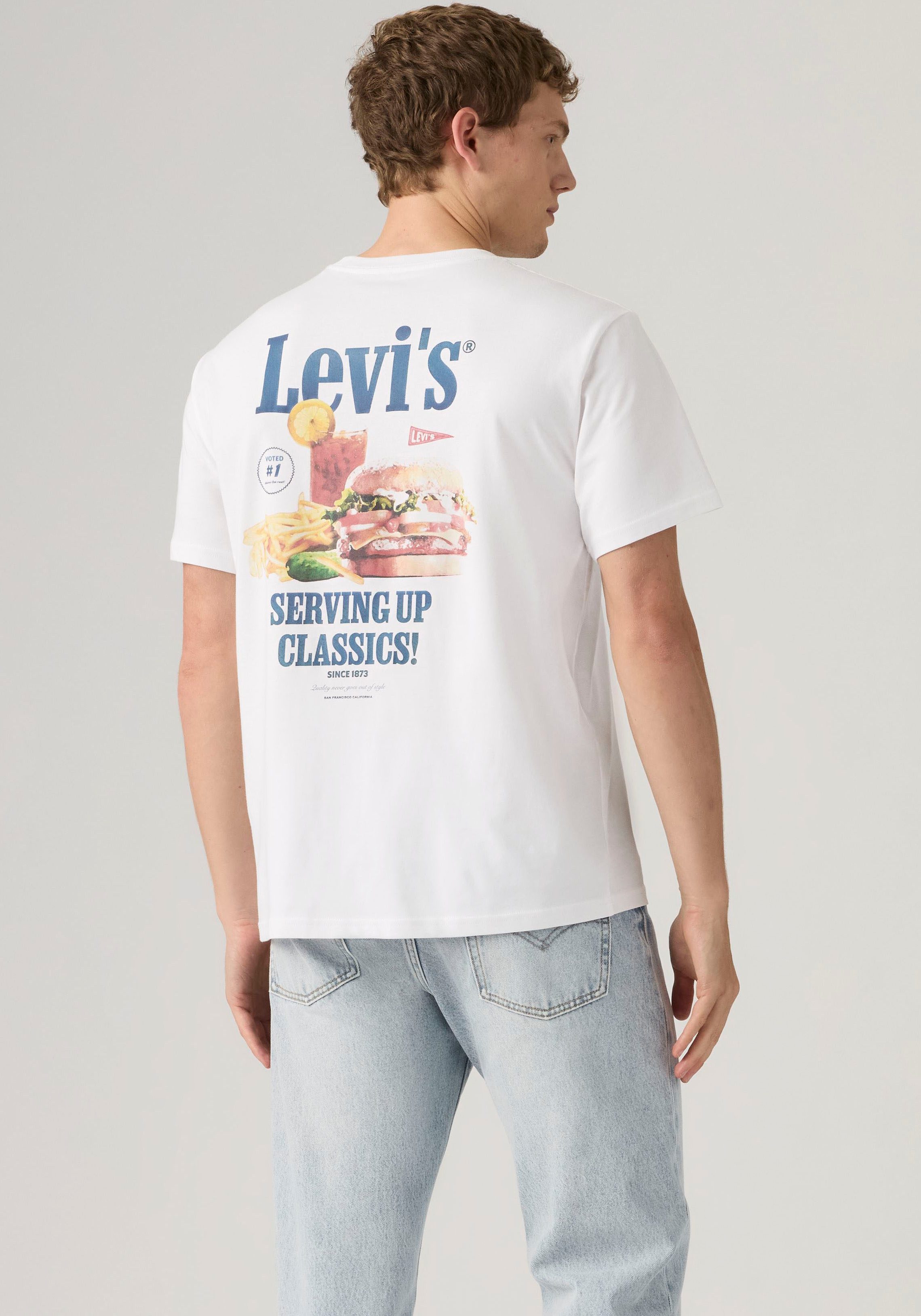 Levi's® T-Shirt SS RELAXED FIT TEE mit großem Frontprint