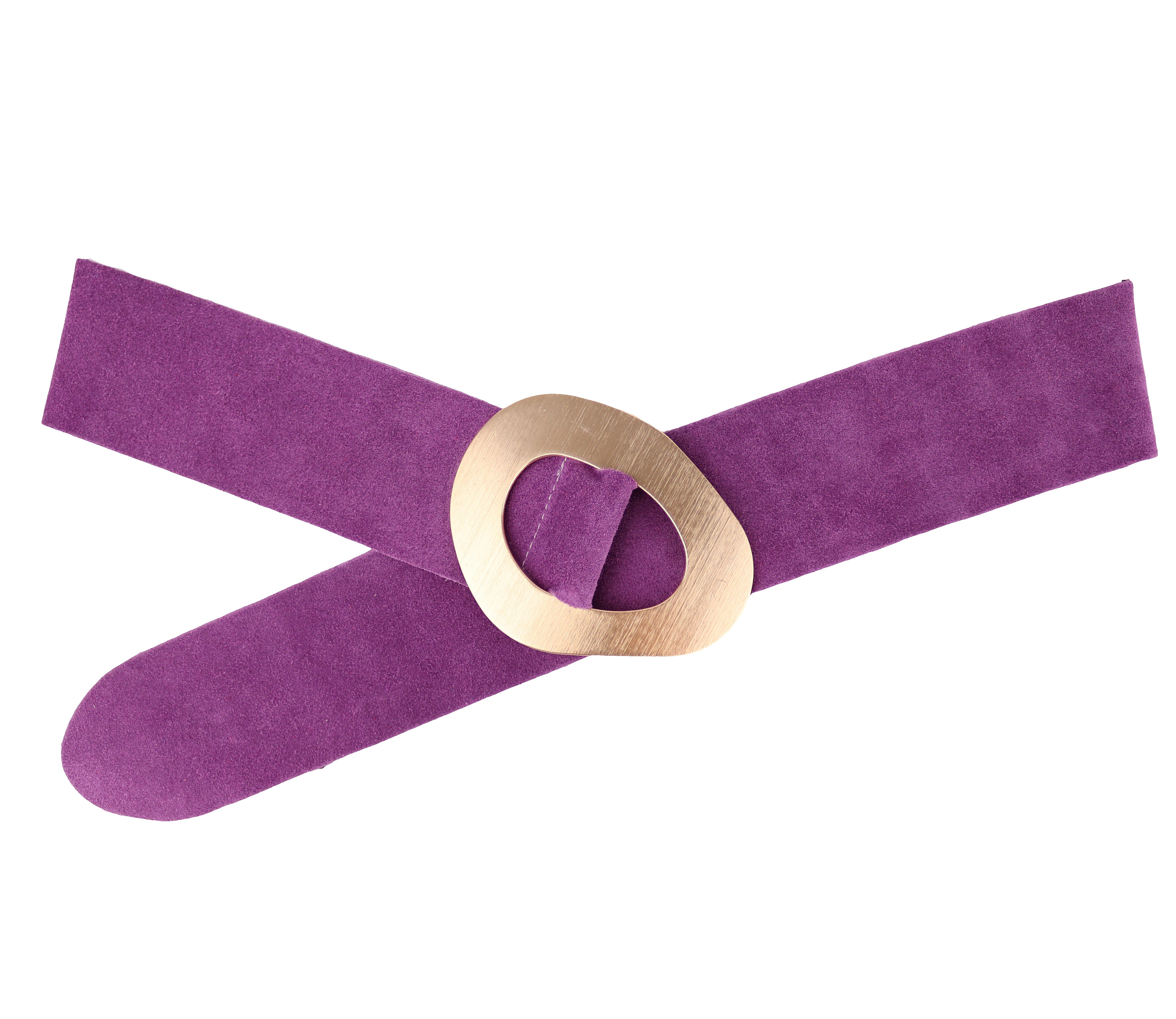 MIRROSI Taillengürtel aus Echtleder Große Schnalle mit breitem Bund (7cm Br günstig online kaufen