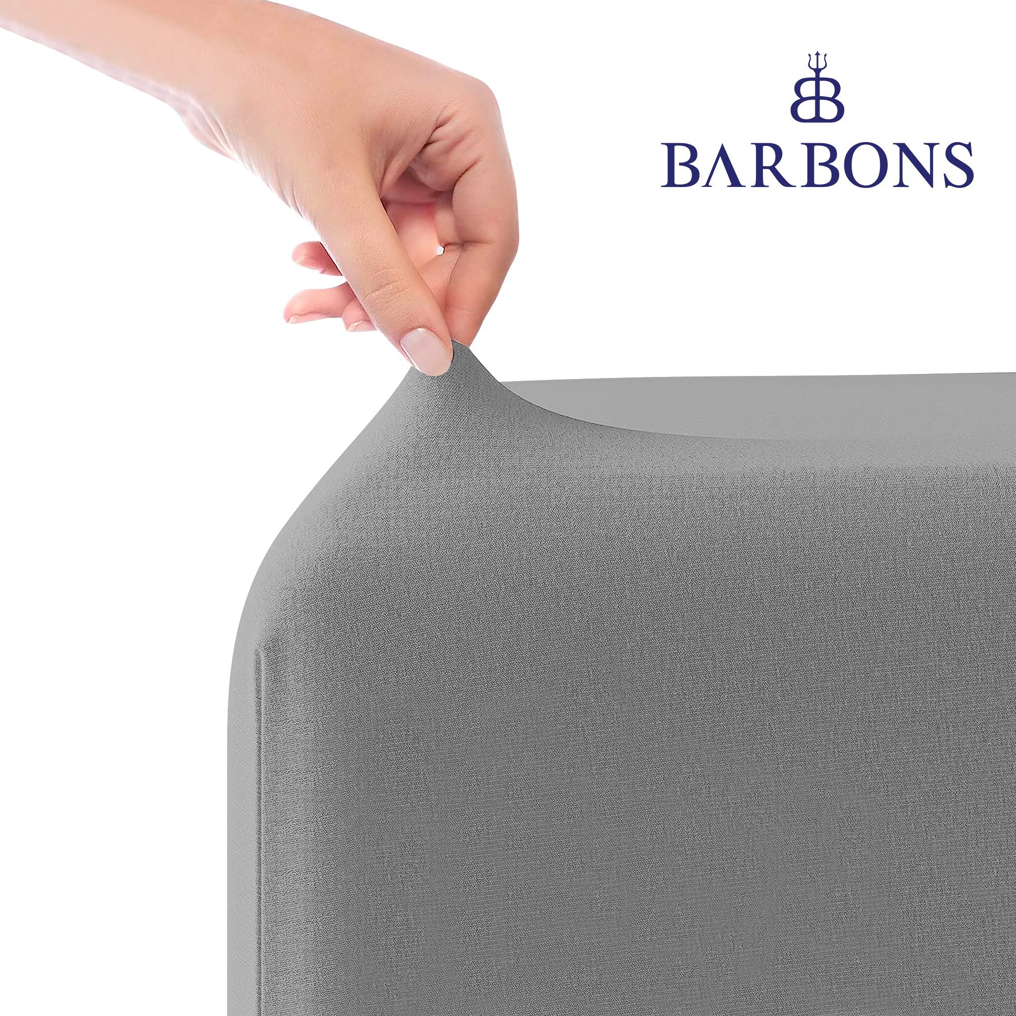 BARBONS Spannbettlaken Jersey Bettlaken, 145 g/m² günstig online kaufen