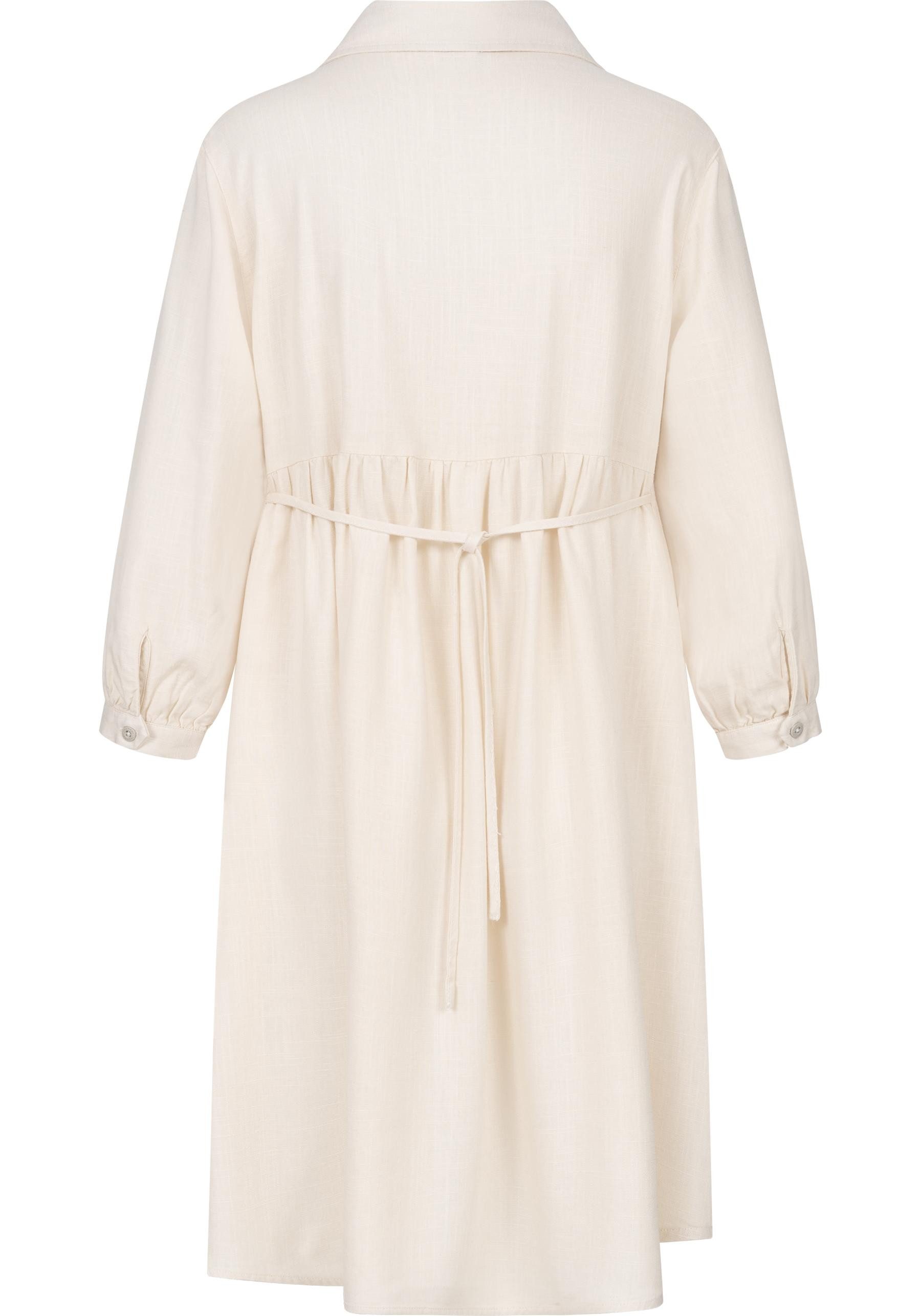 Ragwear Minikleid Almu Leichtes Langarmkleid mit Blumenmuster