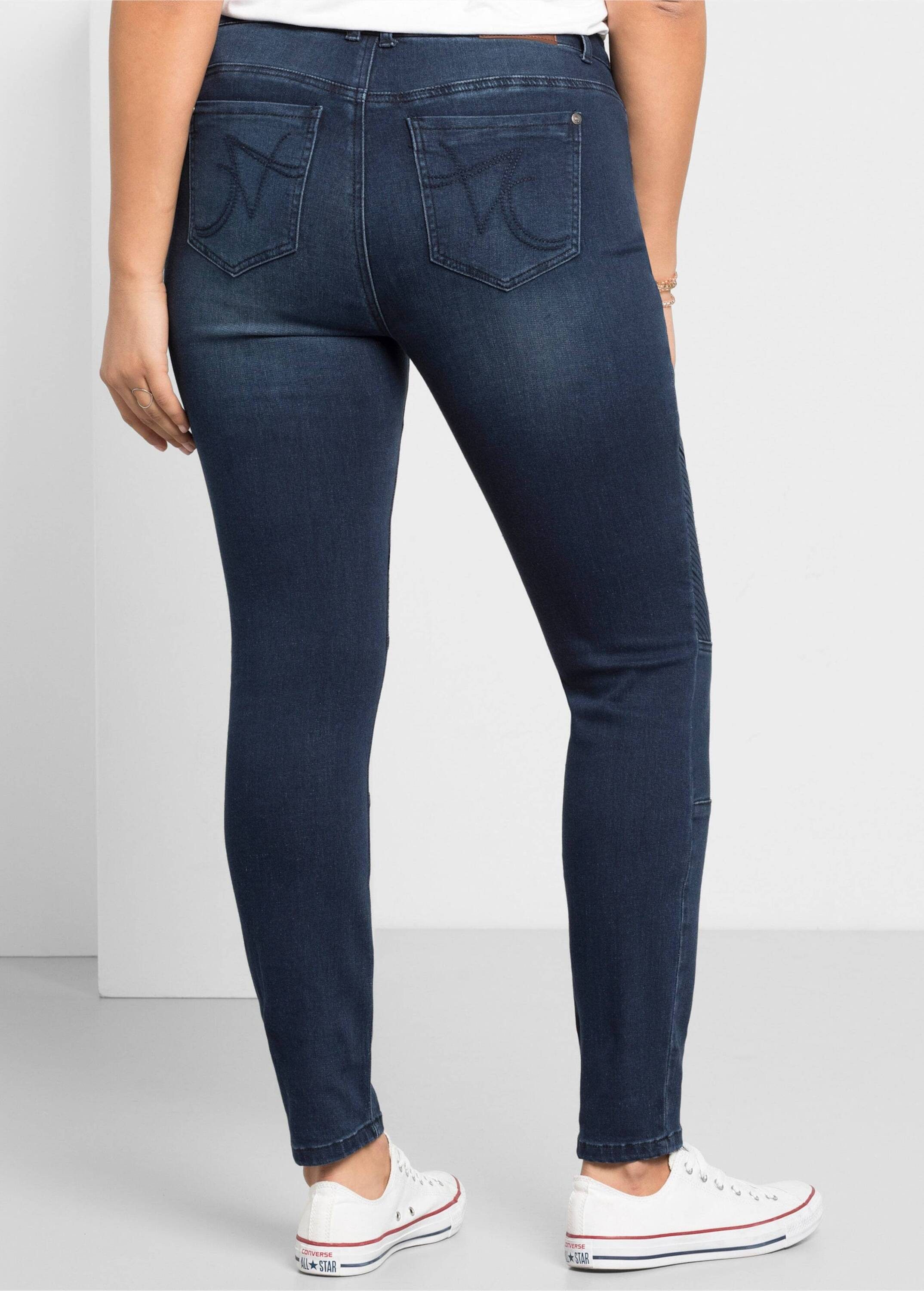 Sheego Bequeme Jeans Stretch-Jeans Power-Stretch-Qualität – Bild 2 von 5