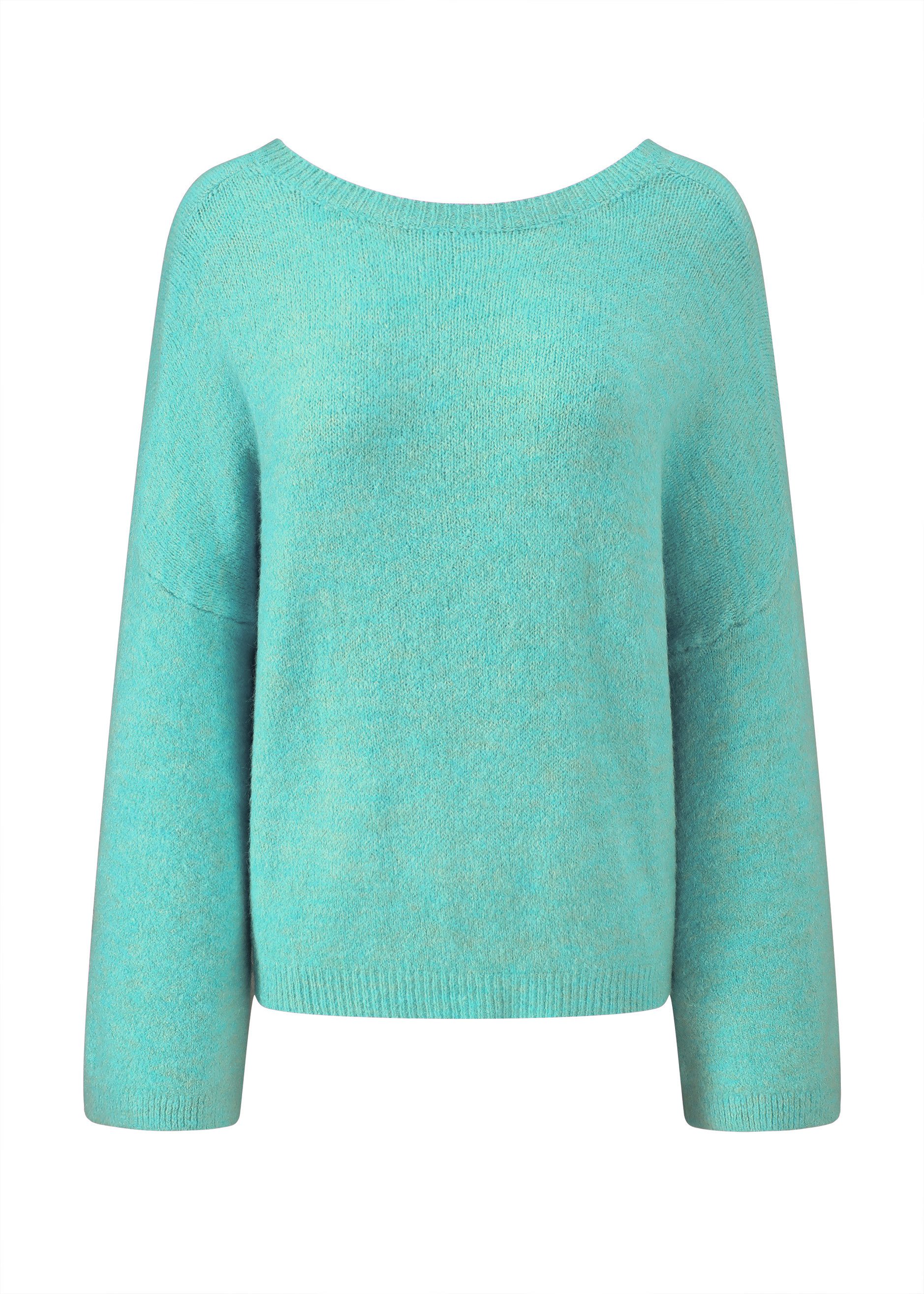 SASSYCLASSY Strickpullover Rückenfrei Strickpullover mit Streifenmuster günstig online kaufen