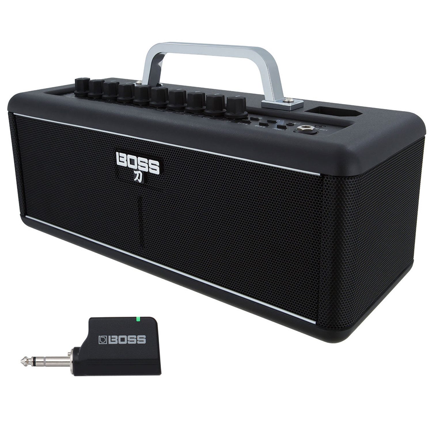 Boss by Roland Boss Katana Air Gitarren-Verstärker + Bonus In-Ear Kopfhörer Verstärker (30 W, Gitarren)