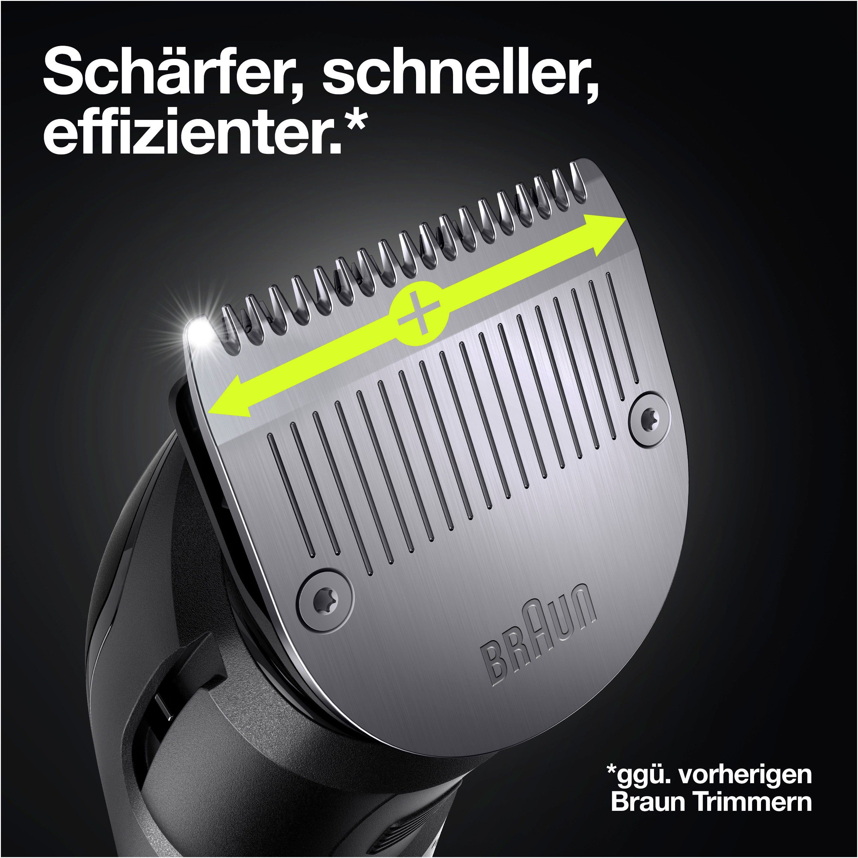AutoSense-Technologie Braun 7 MGK7321, Multi-Grooming-Kit Haarschneider