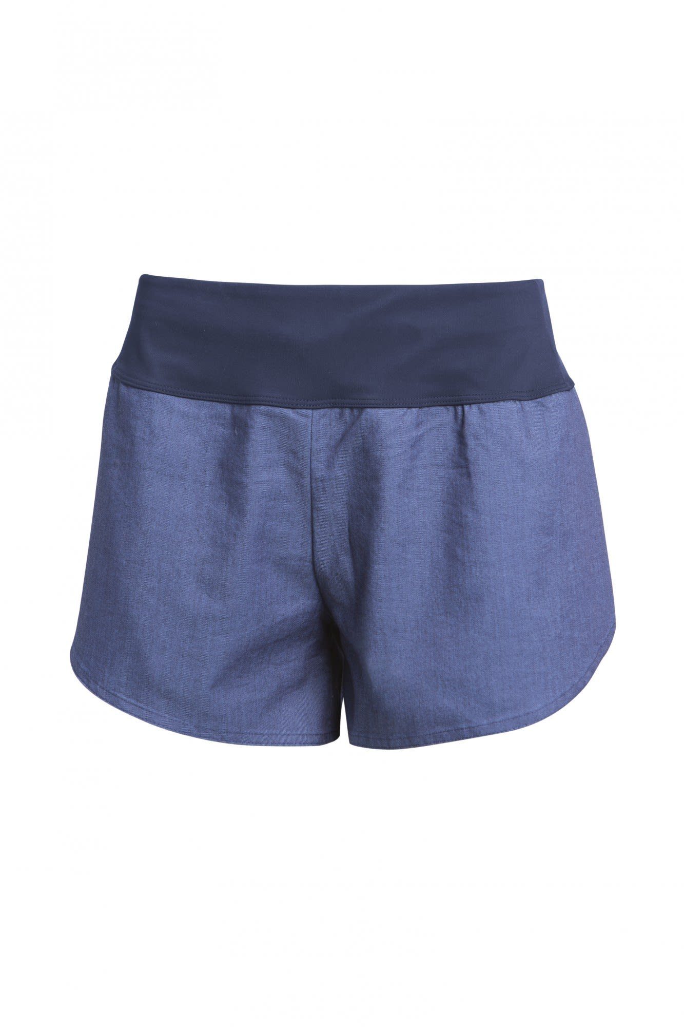 Chillaz Strandshorts Chillaz W Cala Fuili Shorty Damen Shorts Denim Dark Blue