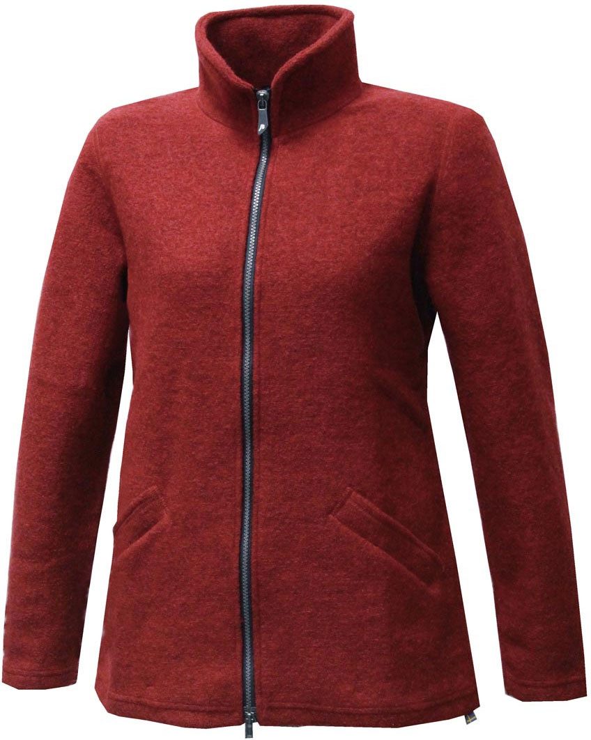 Wolljacke Damen Brodal lang