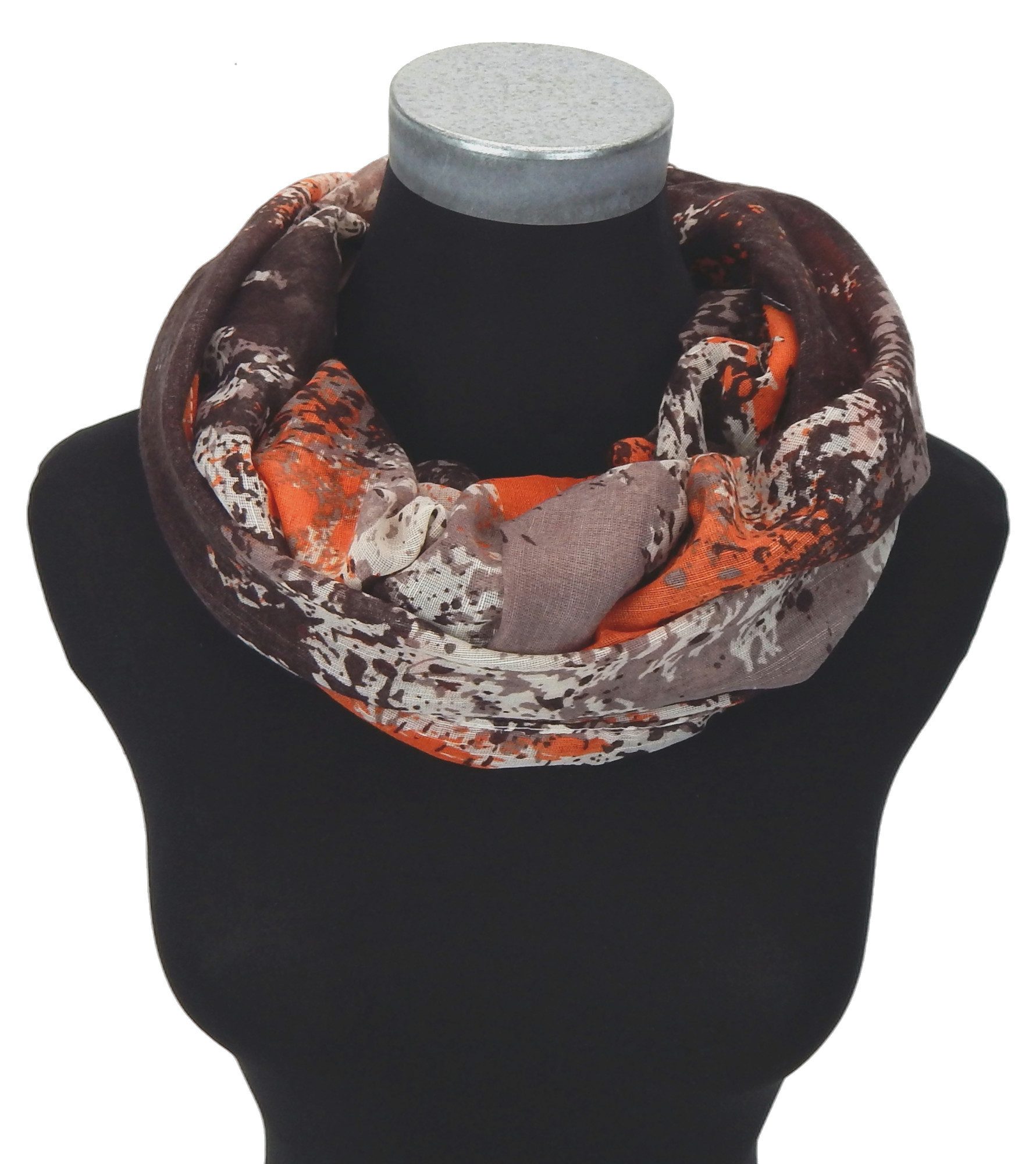 Ella Jonte Loop, 4 Farben Grün Orange Pink Blau bunt mit Airbrush Muster günstig online kaufen