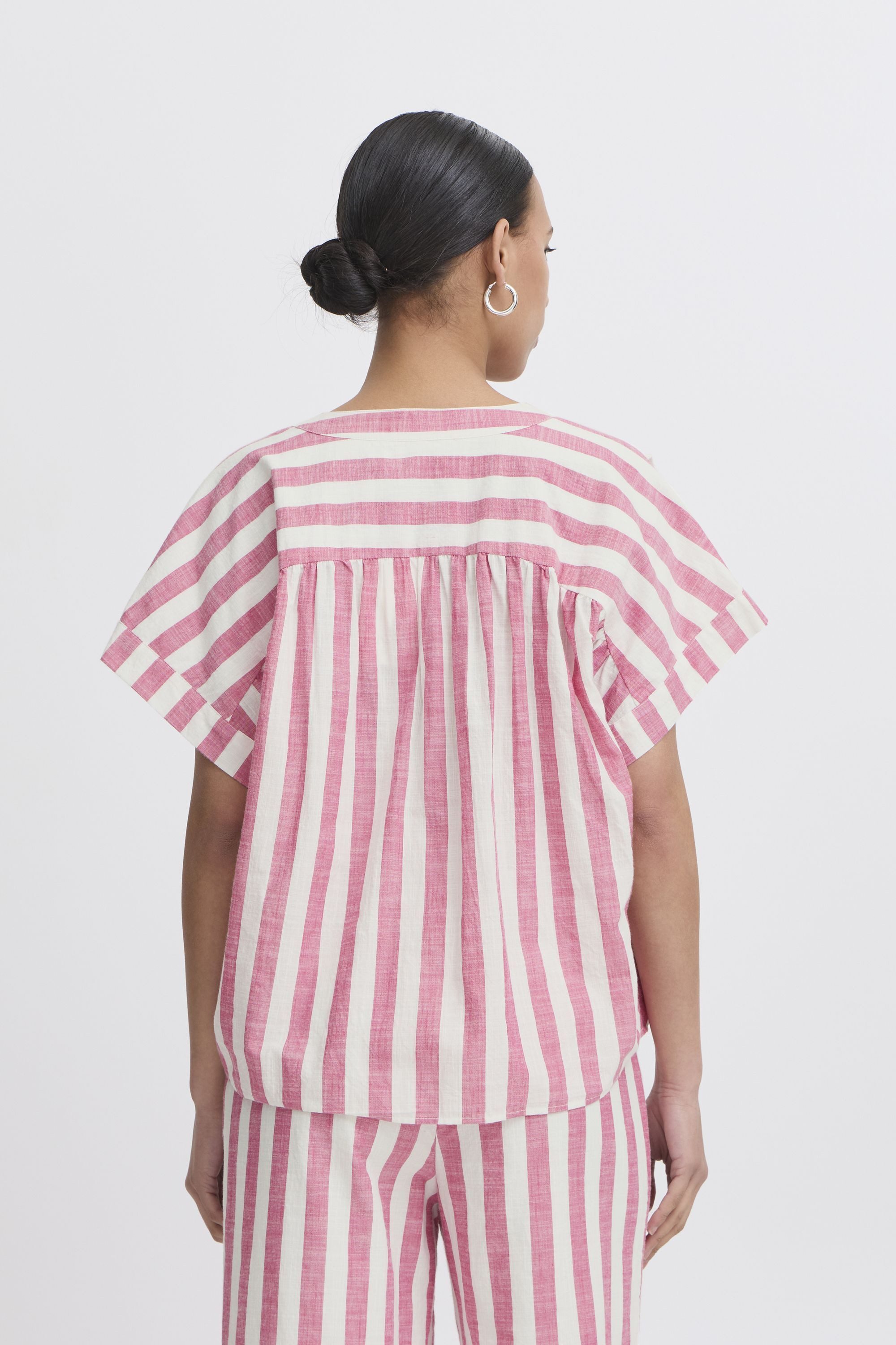 Ichi Kurzarmbluse Kurzarm-Bluse IHLOLIA