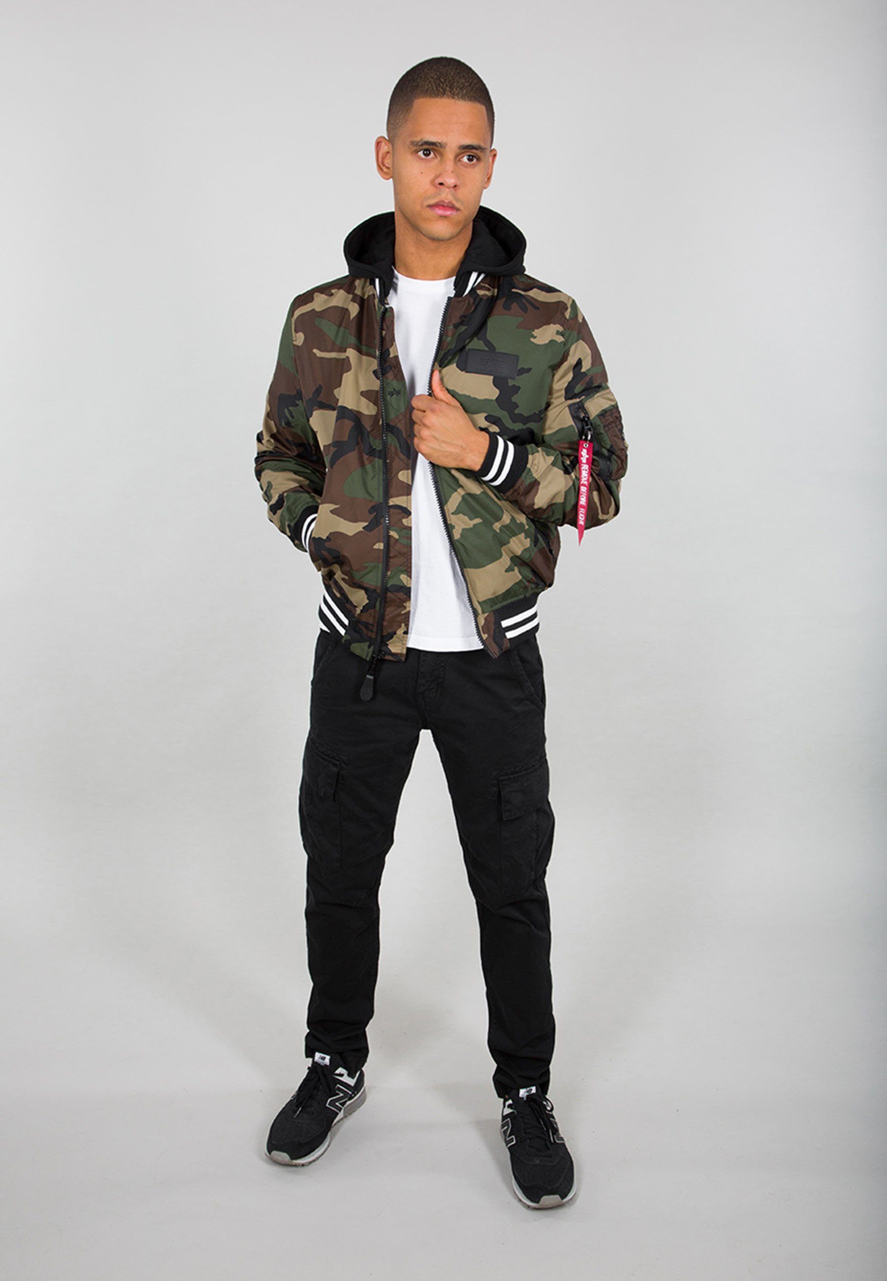 Alpha Industries Alpha Industries & camo Jackets Bomberjacke Bomber Flight Men - wdl 65