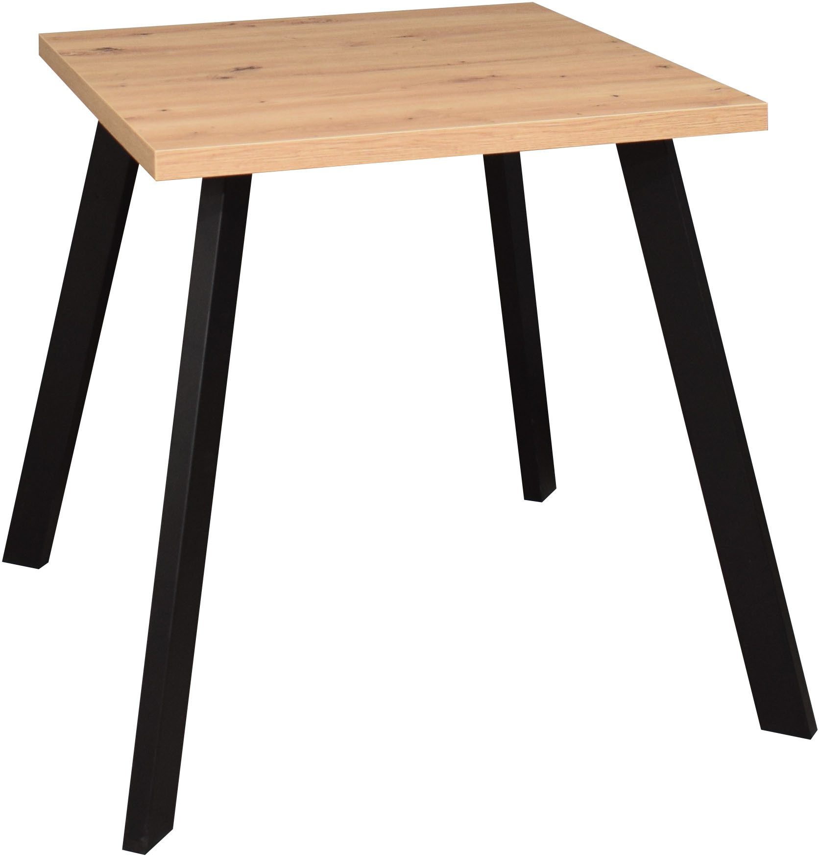 Mäusbacher Bistrotisch Big Bistro Metall, Eckige Platte BHT 70x75x70 cm