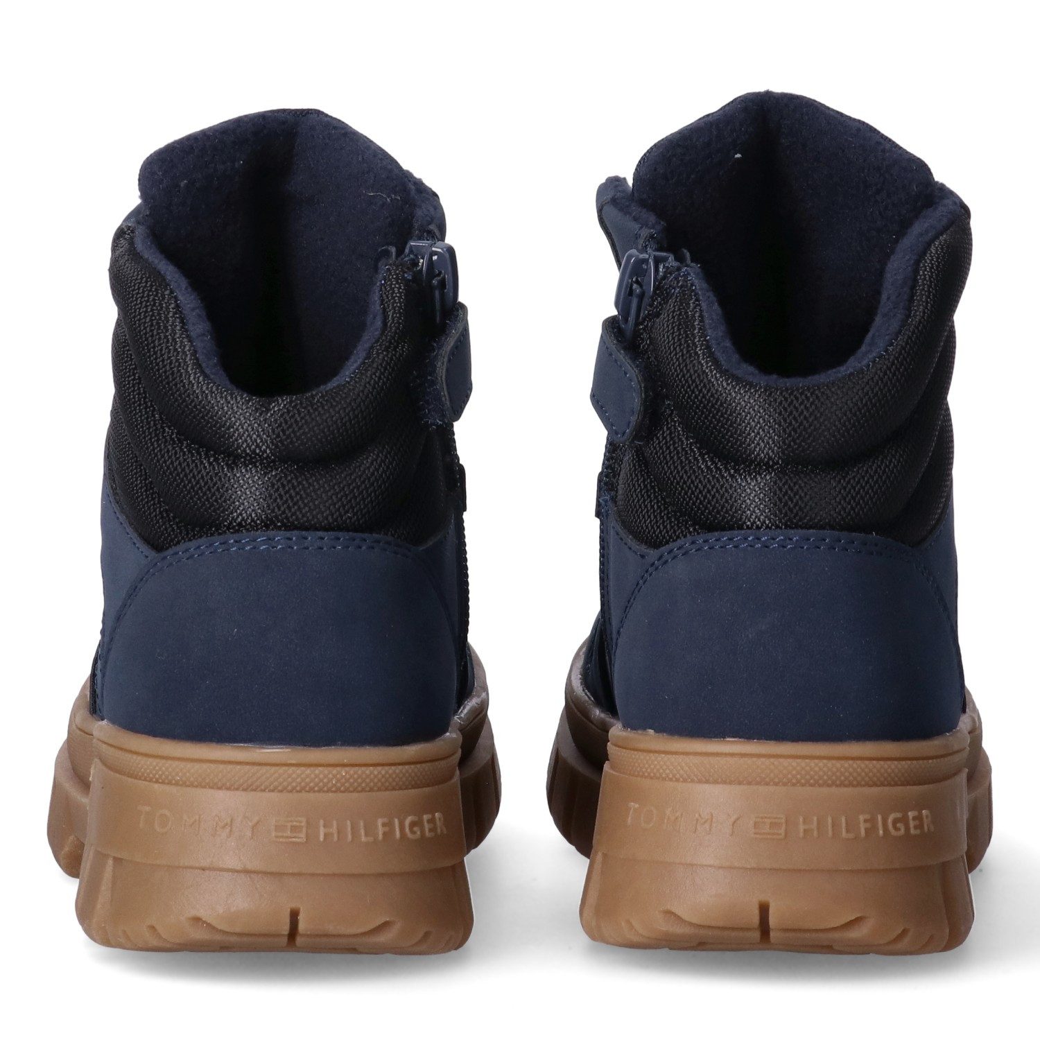 Tommy Hilfiger Schnürboots Herbstboots, Outdoorboots mit weich gepolstertem Schaftrand