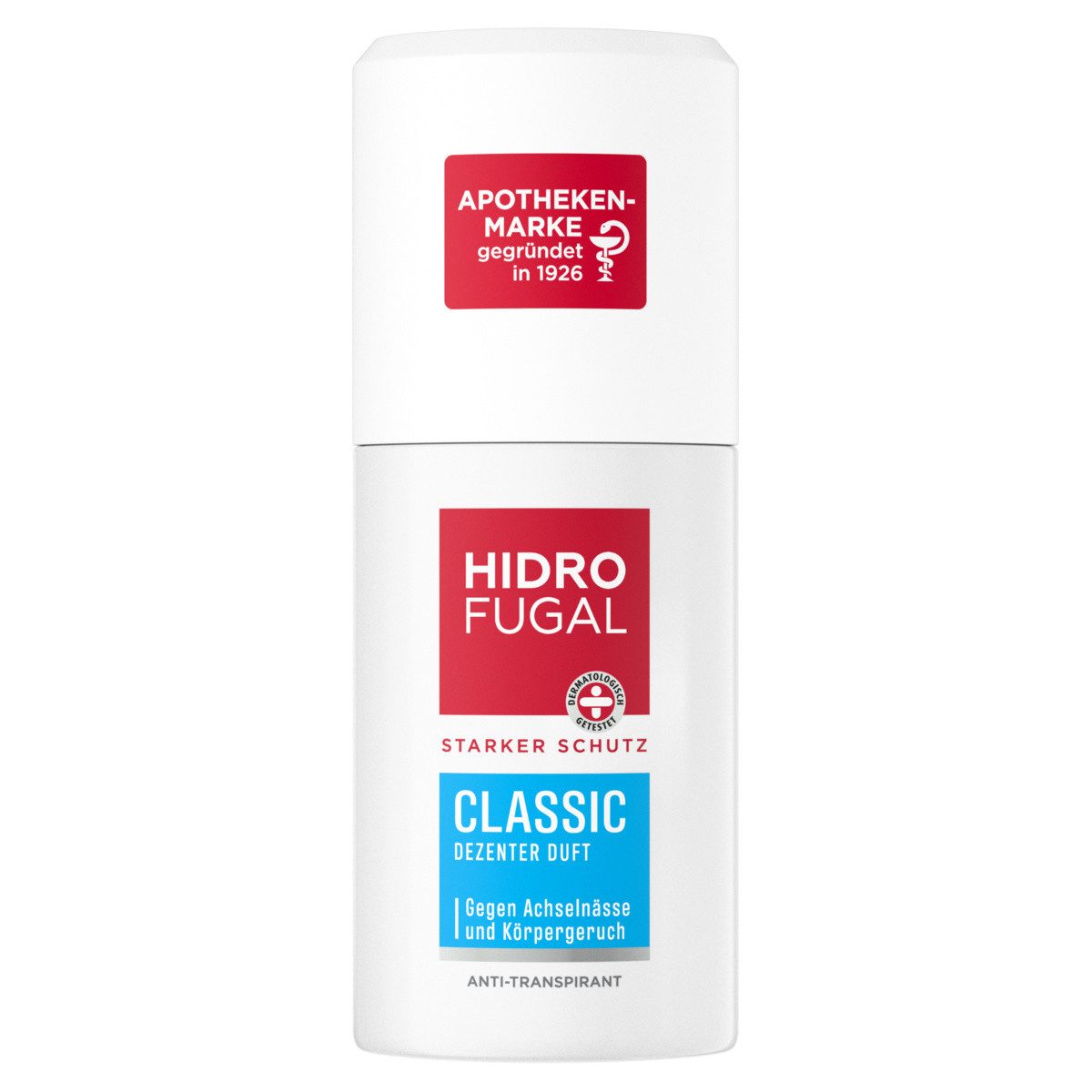 Hidrofugal Deo-Zerstäuber Deo Classic Zerstäuber Mini 3x55ml, 3-tlg.