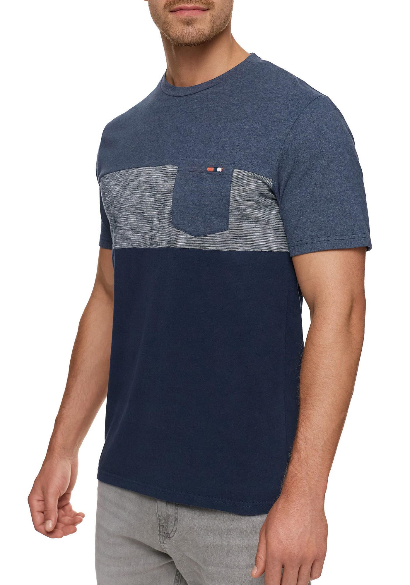 Indicode Rundhalsshirt INConsin günstig online kaufen