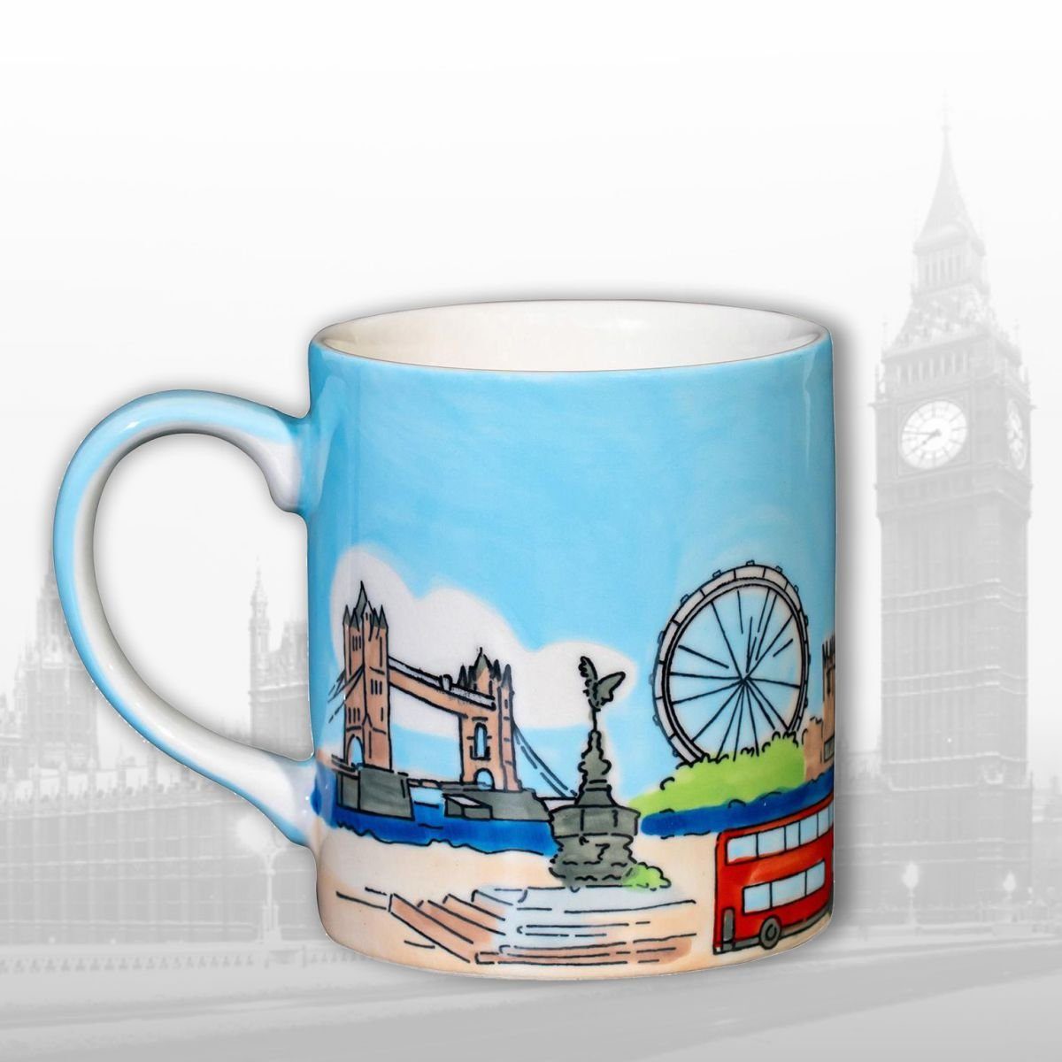 Mila Becher Mila Keramik Städte-Becher London, Keramik