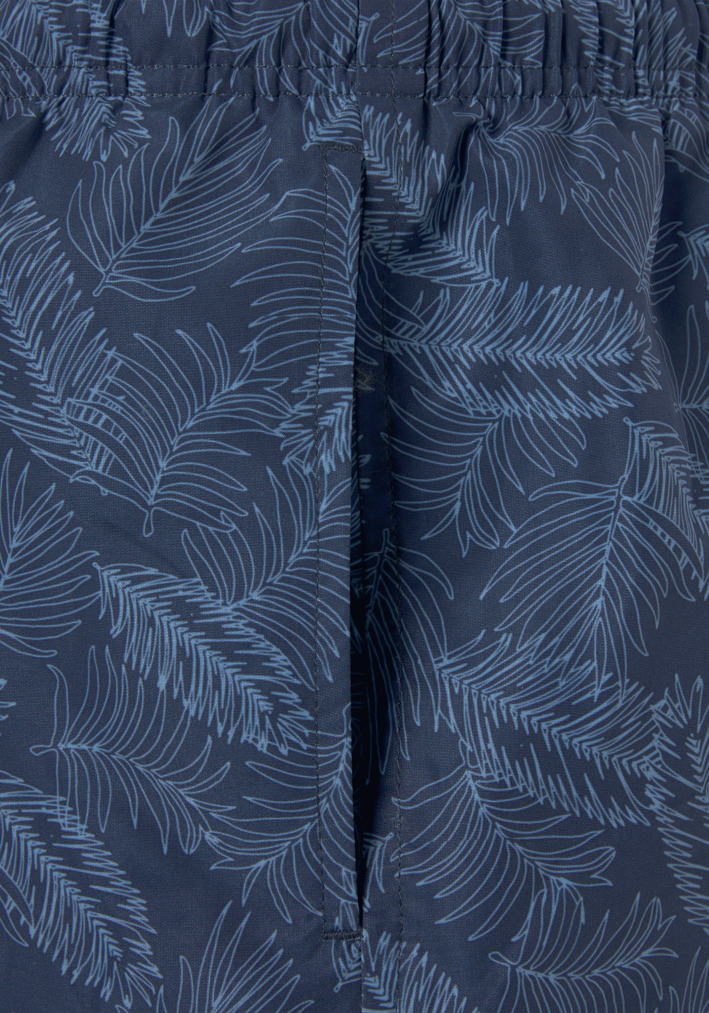 Bruno Banani Badeshorts mit floralem Design – Bild 3 von 5